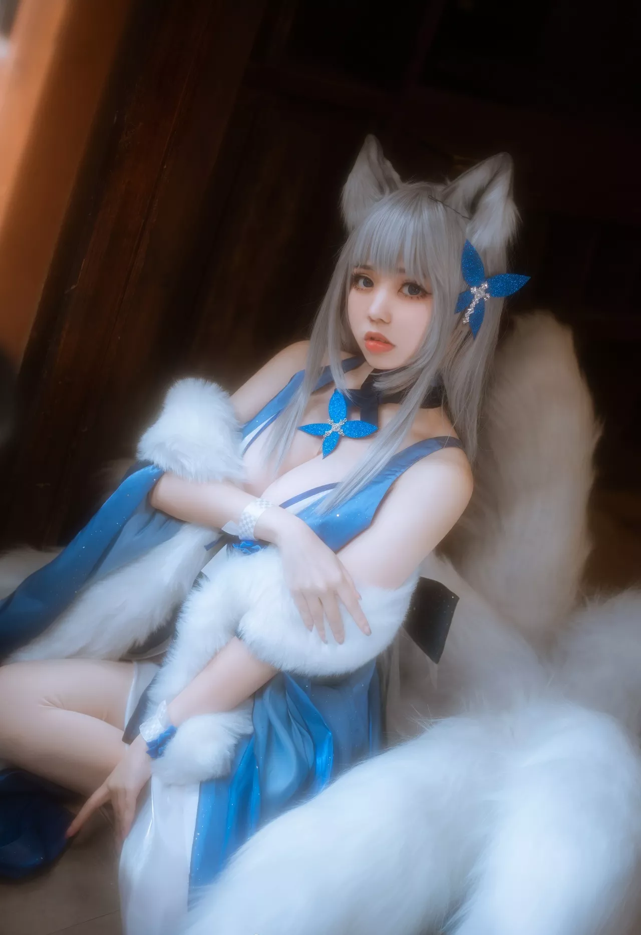 信浓 Shina Lane) (Azur Cosplay 【啊日日 福利 No 尤物 _Ganlory】