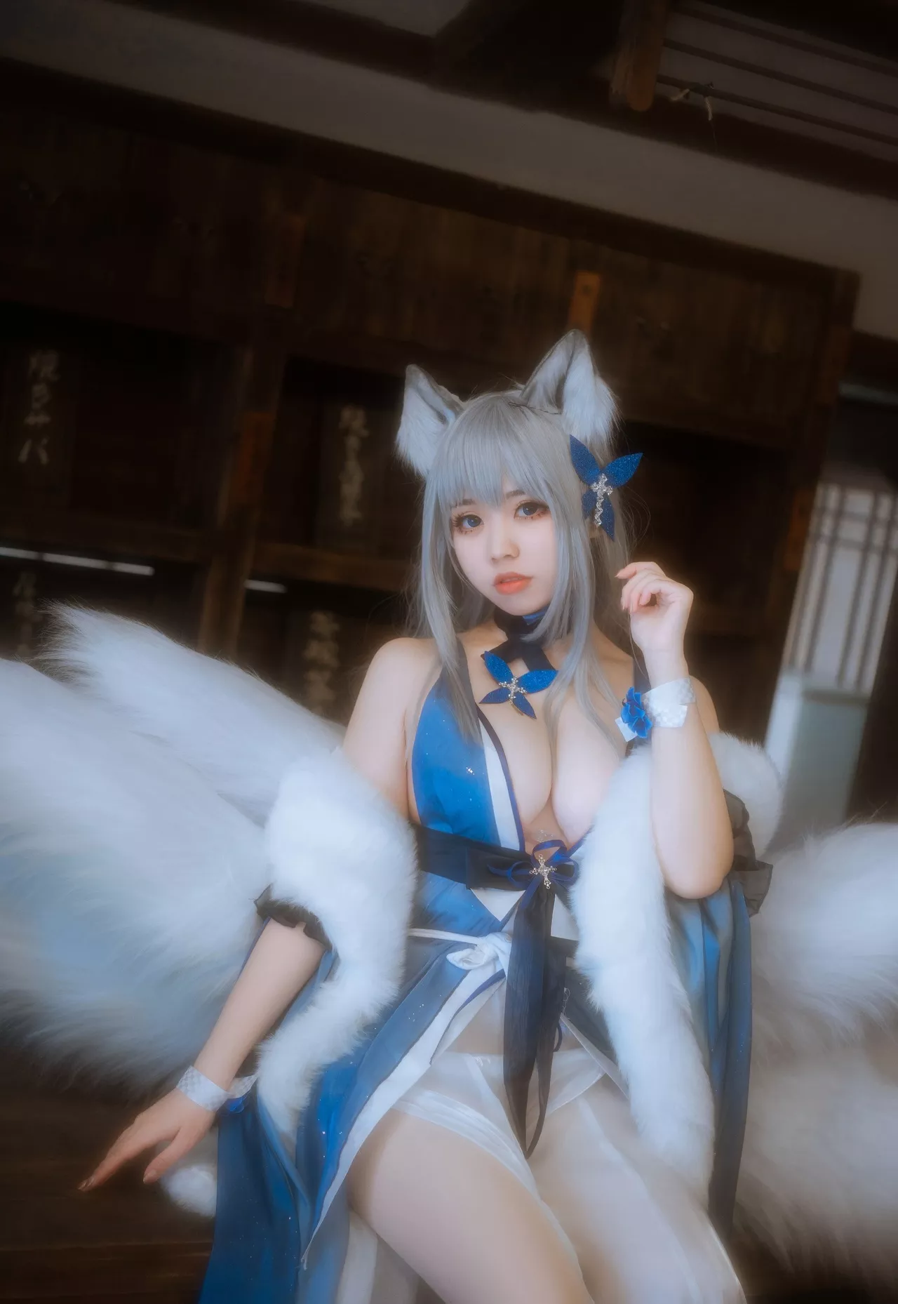 信浓 Shina Lane) (Azur Cosplay 【啊日日 福利 No 尤物 _Ganlory】