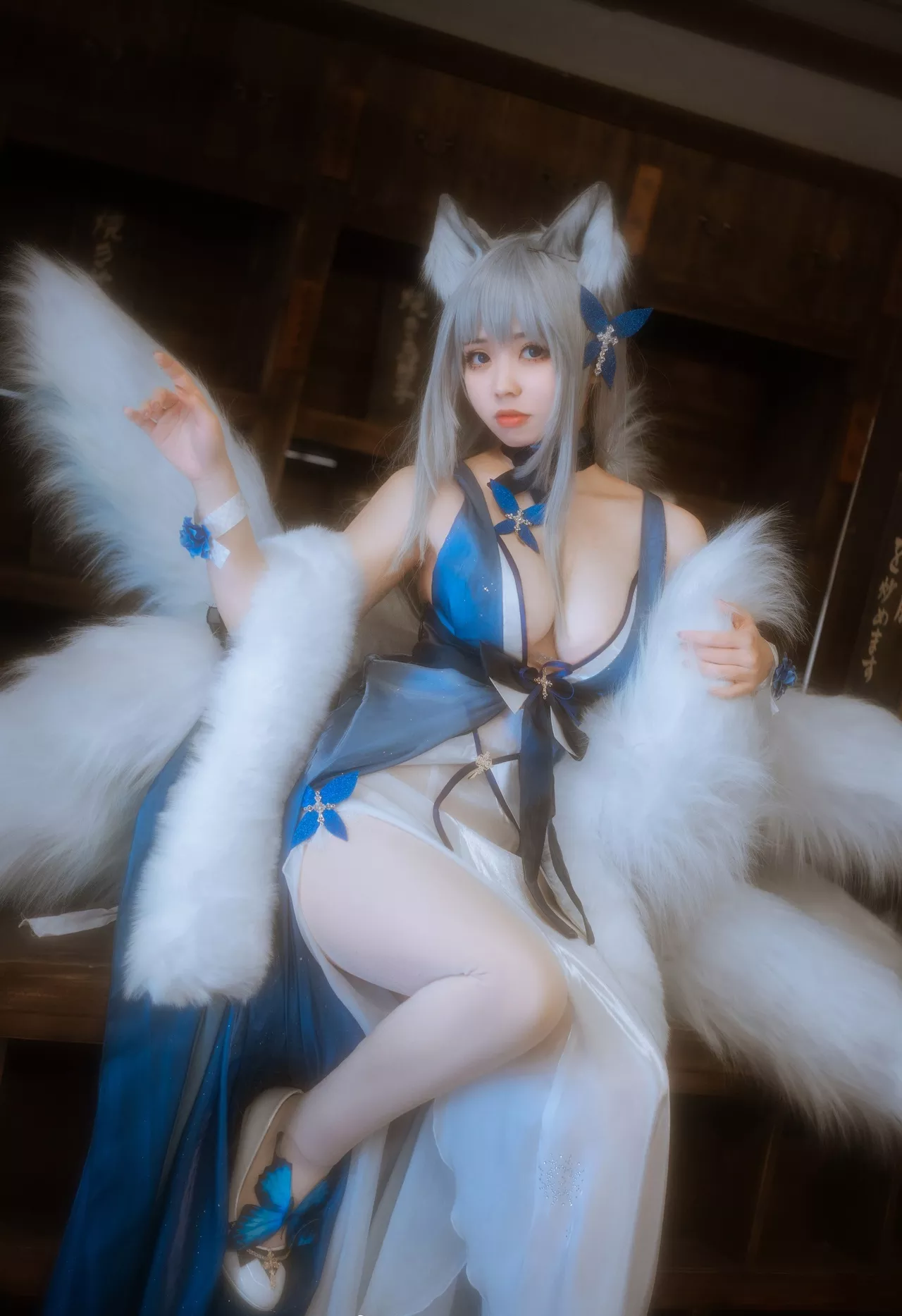 信浓 Shina Lane) (Azur Cosplay 【啊日日 福利 No 尤物 _Ganlory】