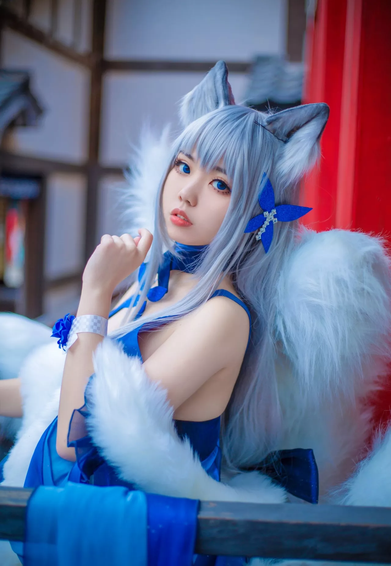信浓 Shina Lane) (Azur Cosplay 【啊日日 福利 No 尤物 _Ganlory】