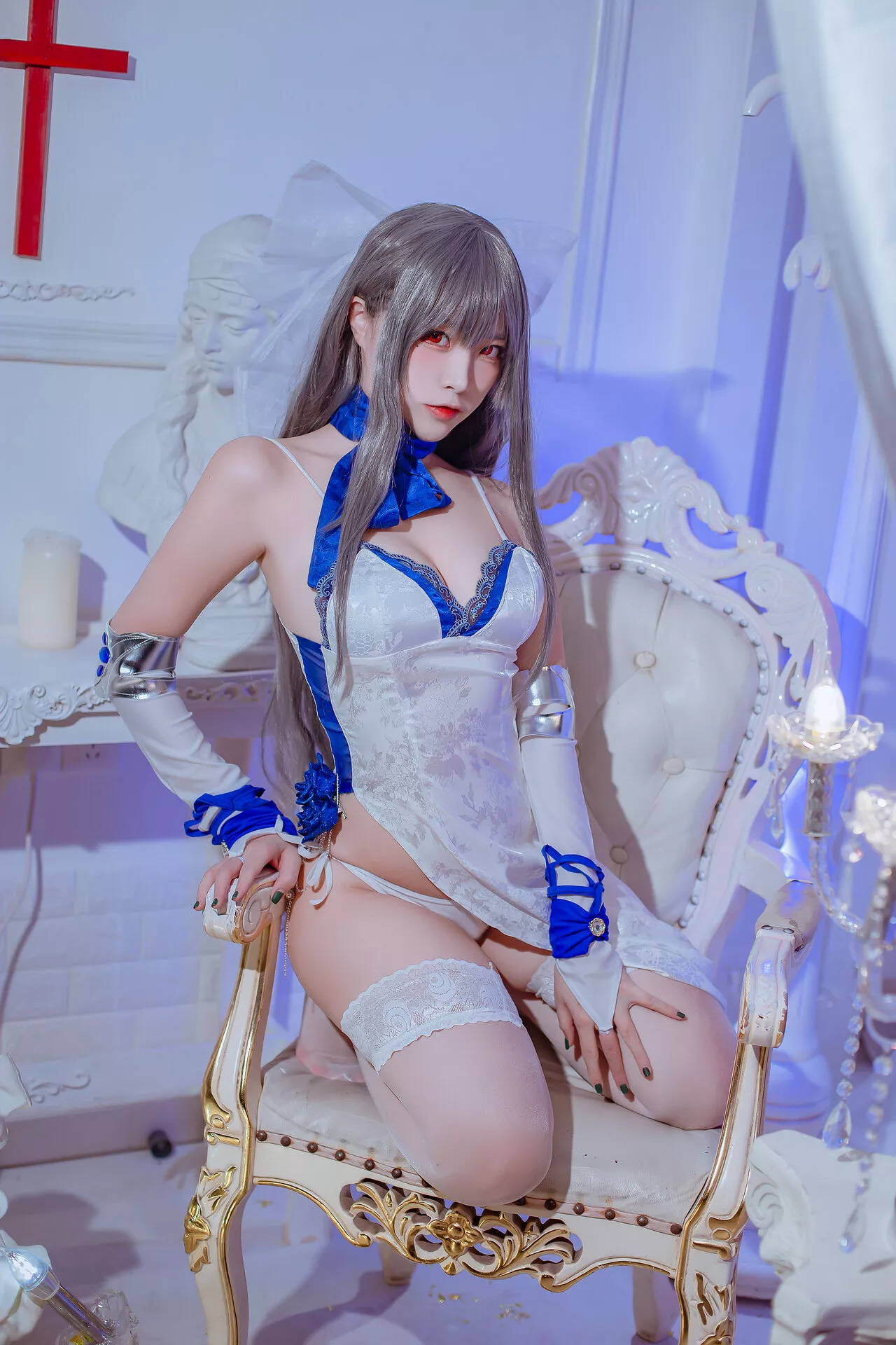 福利 Louis Cosplay Saint 路易九世 【二佐 Nisa】 美人