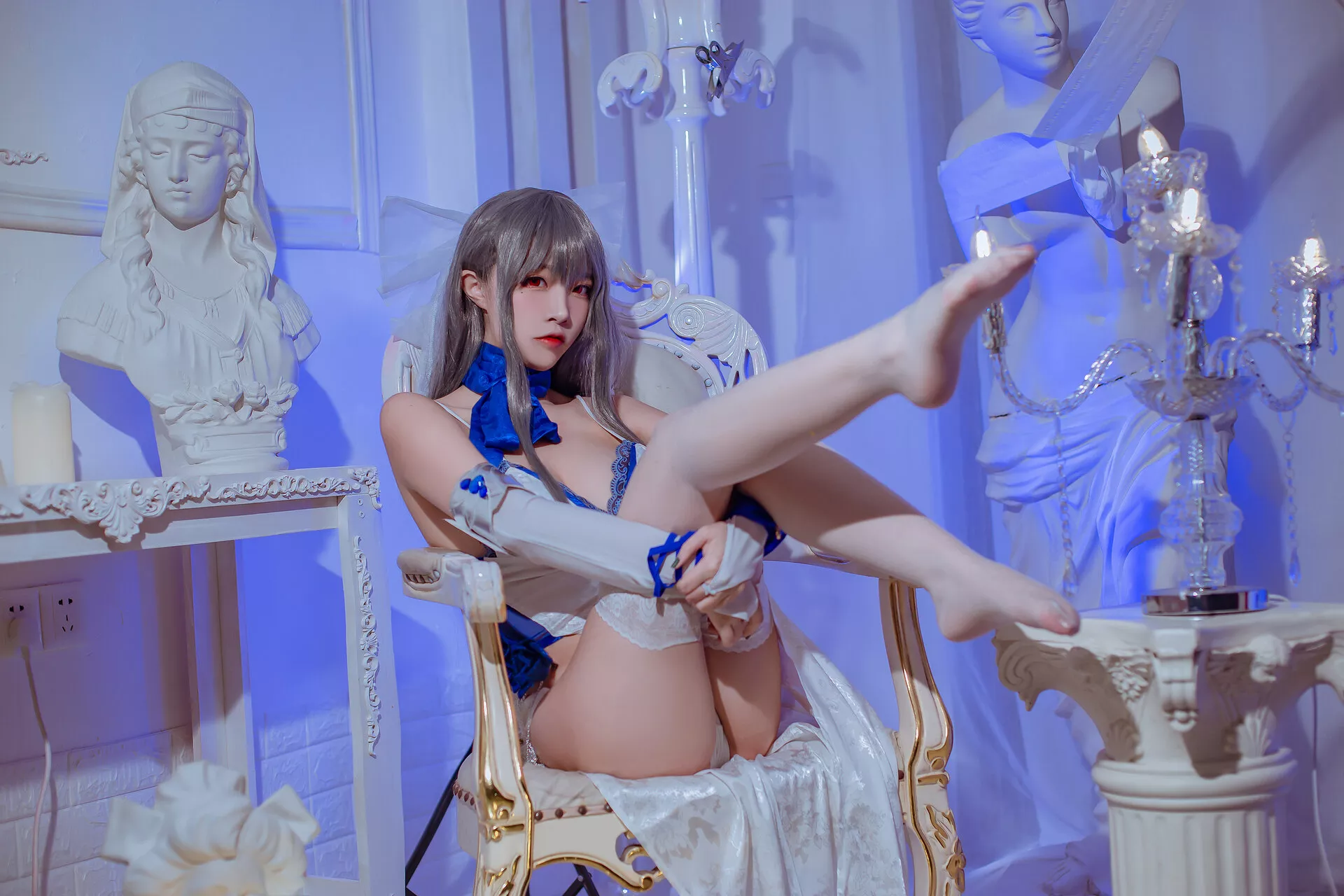 福利 Louis Cosplay Saint 路易九世 【二佐 Nisa】 美人
