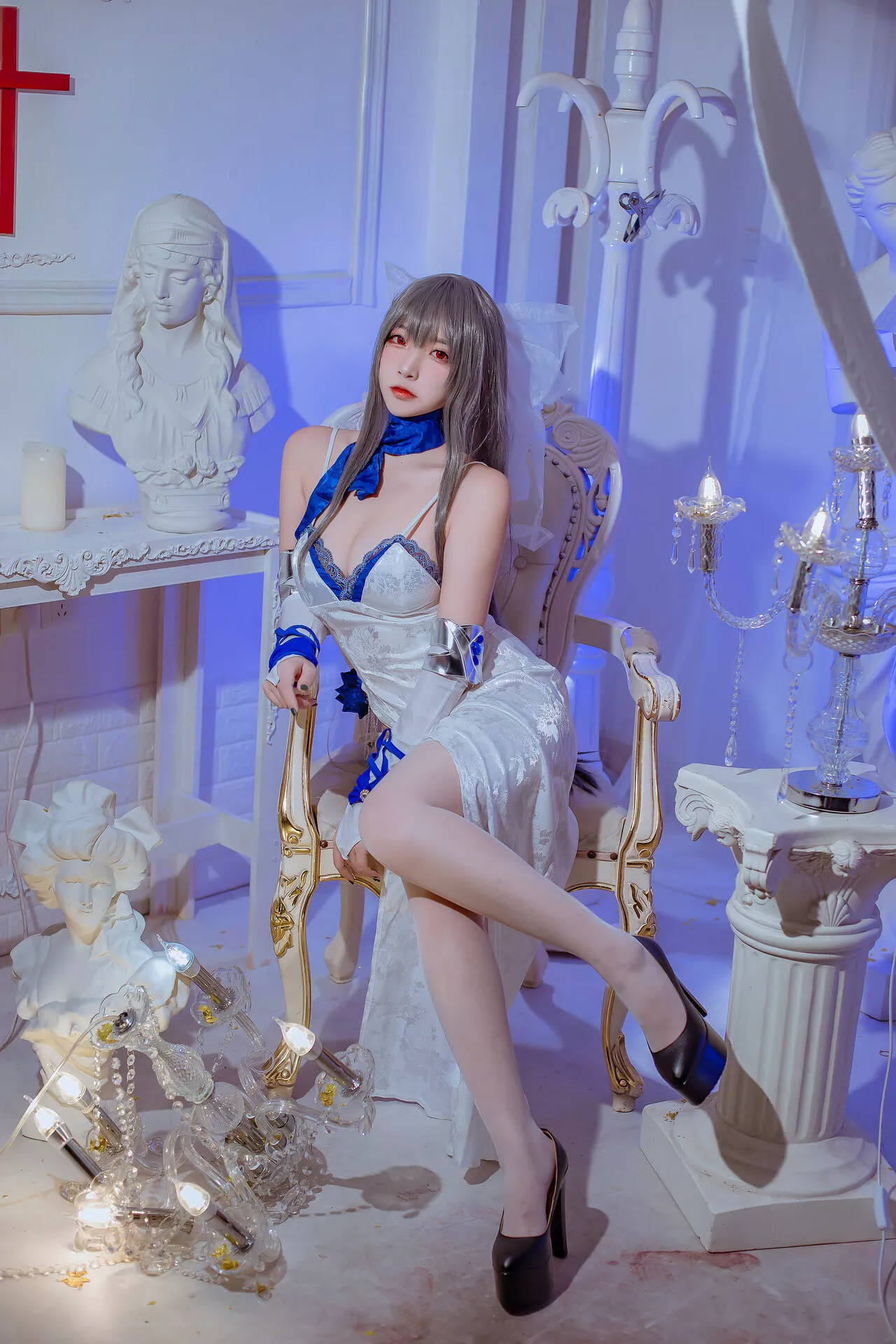 福利 Louis Cosplay Saint 路易九世 【二佐 Nisa】 美人