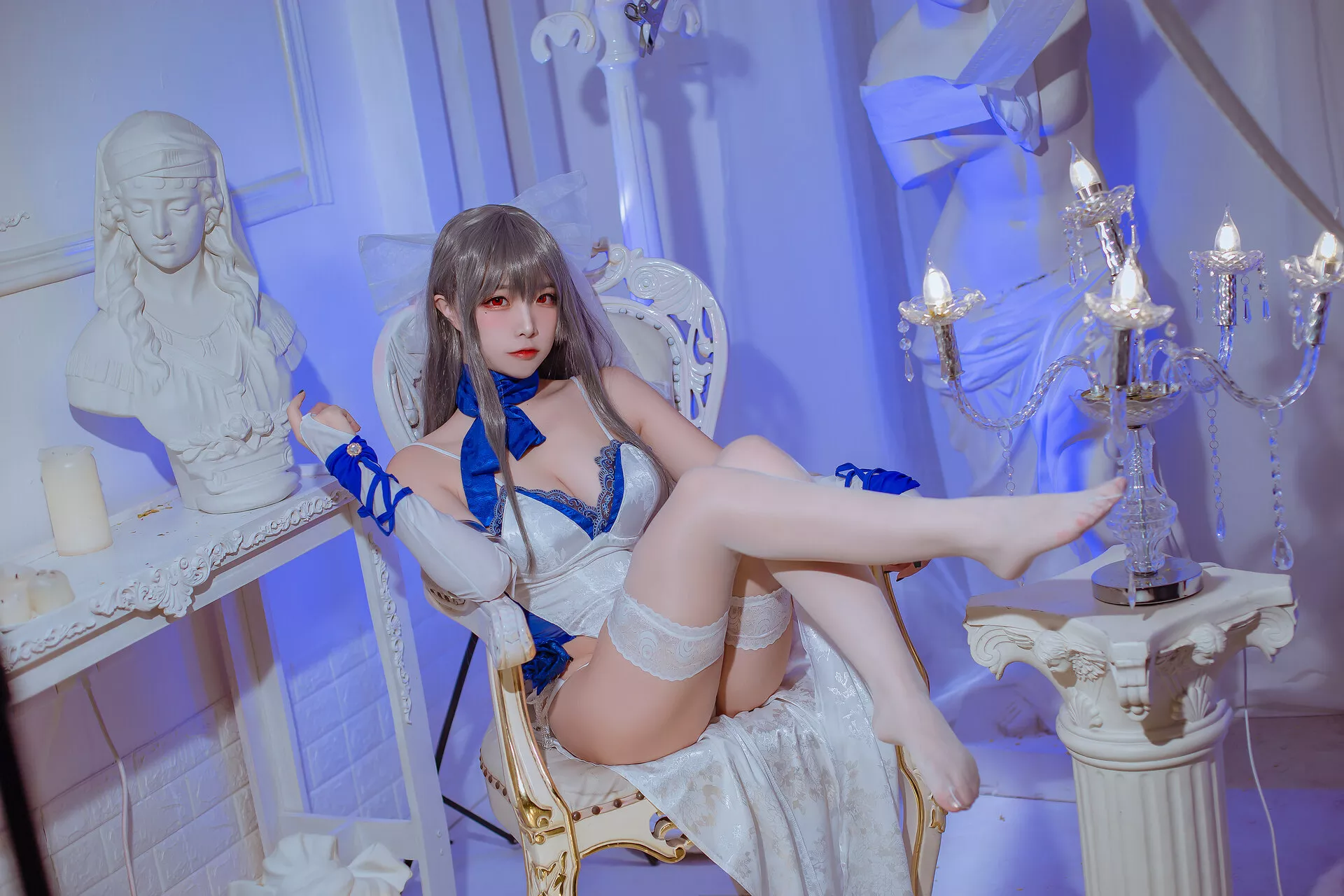 福利 Louis Cosplay Saint 路易九世 【二佐 Nisa】 美人