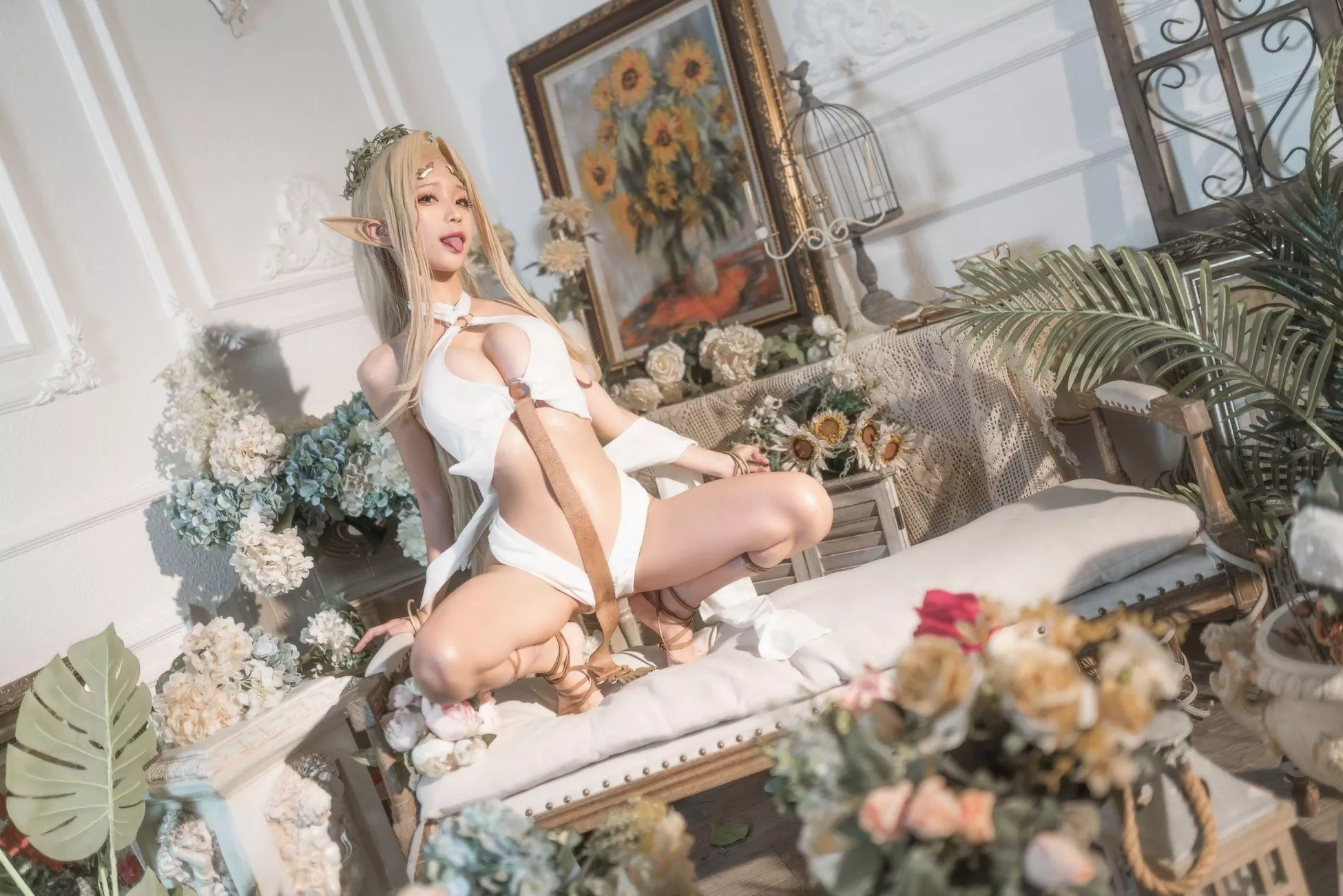 《白精灵》 高品质摄影摄影 蠢沫沫