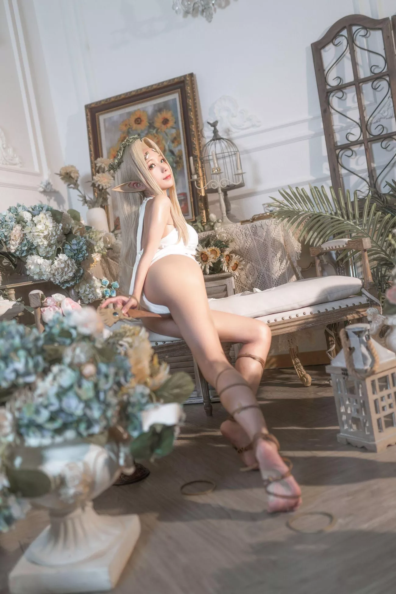 《白精灵》 高品质摄影摄影 蠢沫沫