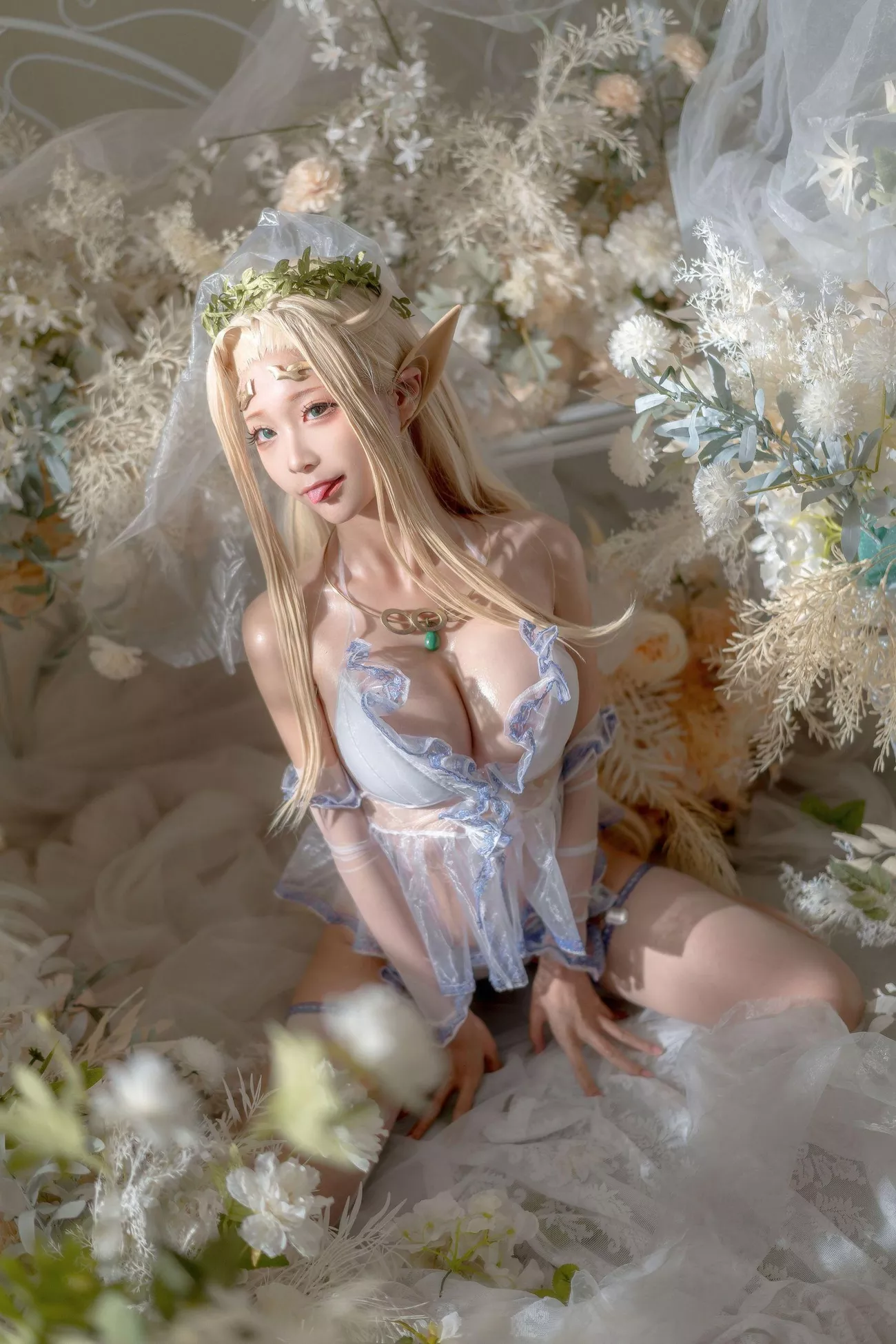 《白精灵》 高品质摄影摄影 蠢沫沫