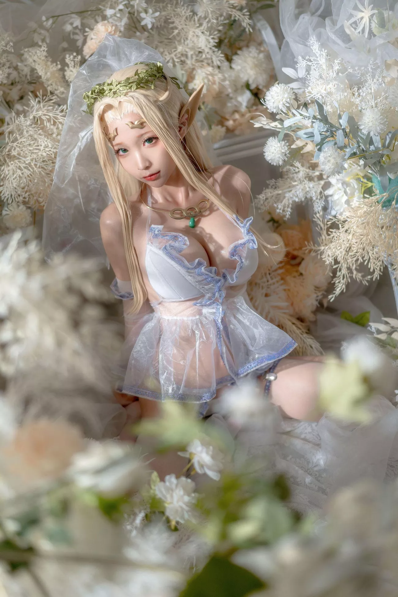 《白精灵》 高品质摄影摄影 蠢沫沫