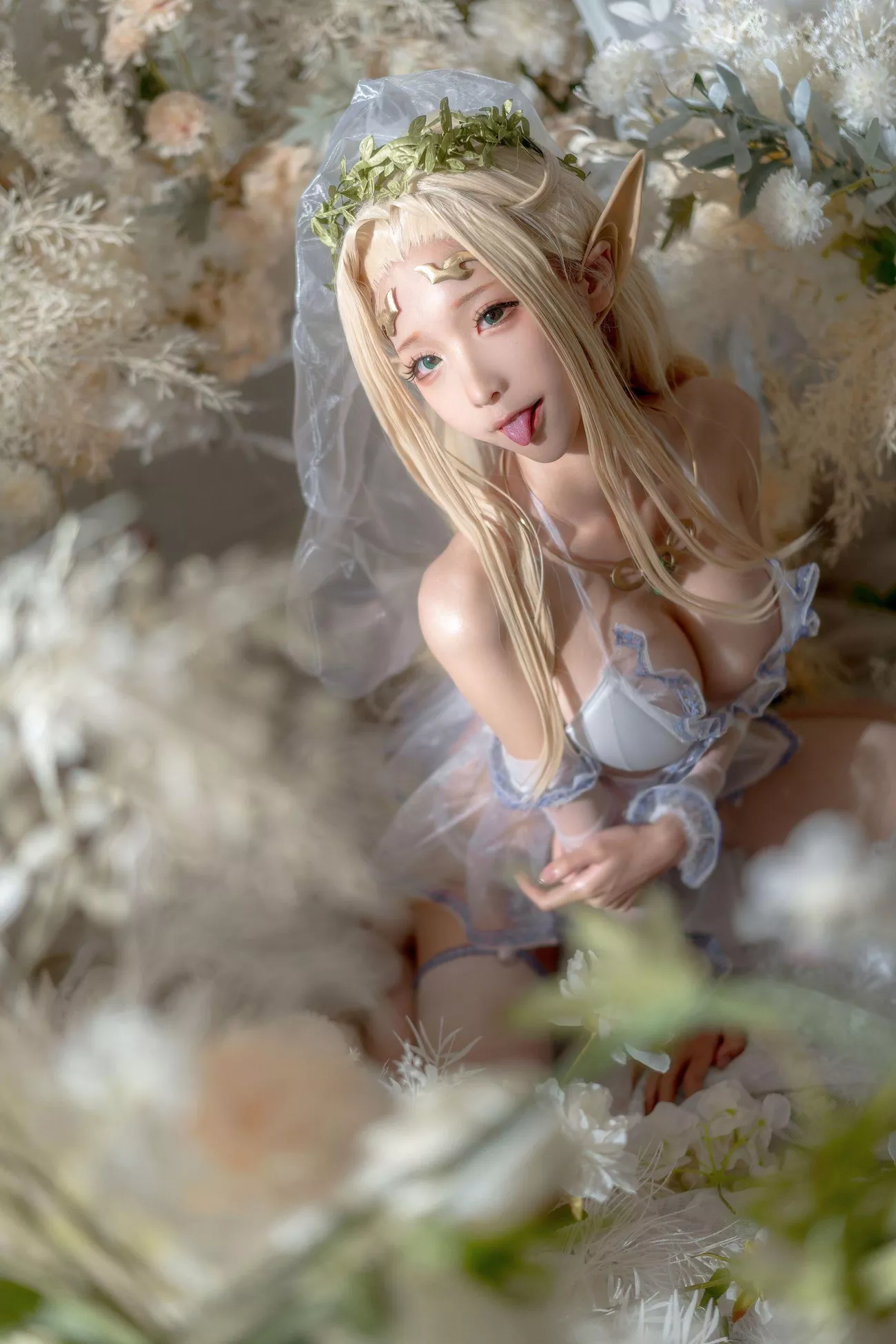 《白精灵》 高品质摄影摄影 蠢沫沫