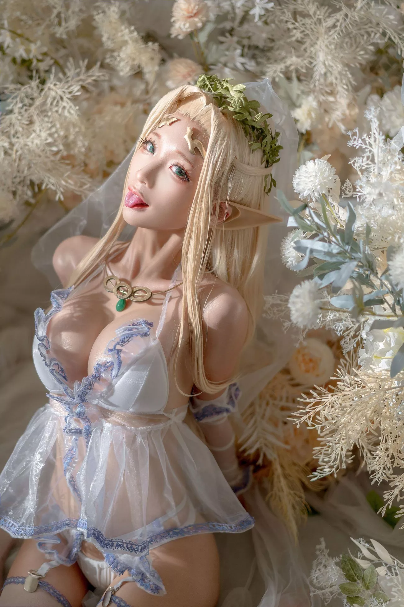 《白精灵》 高品质摄影摄影 蠢沫沫