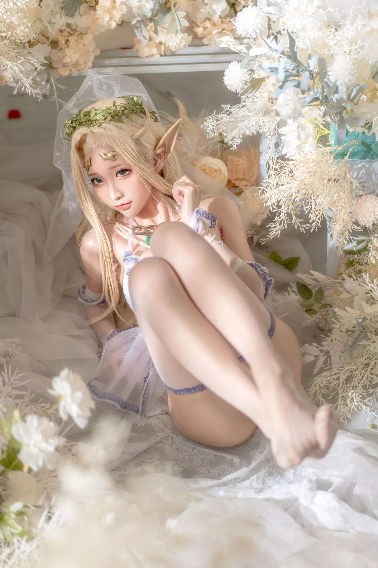 《白精灵》 高品质摄影摄影 蠢沫沫