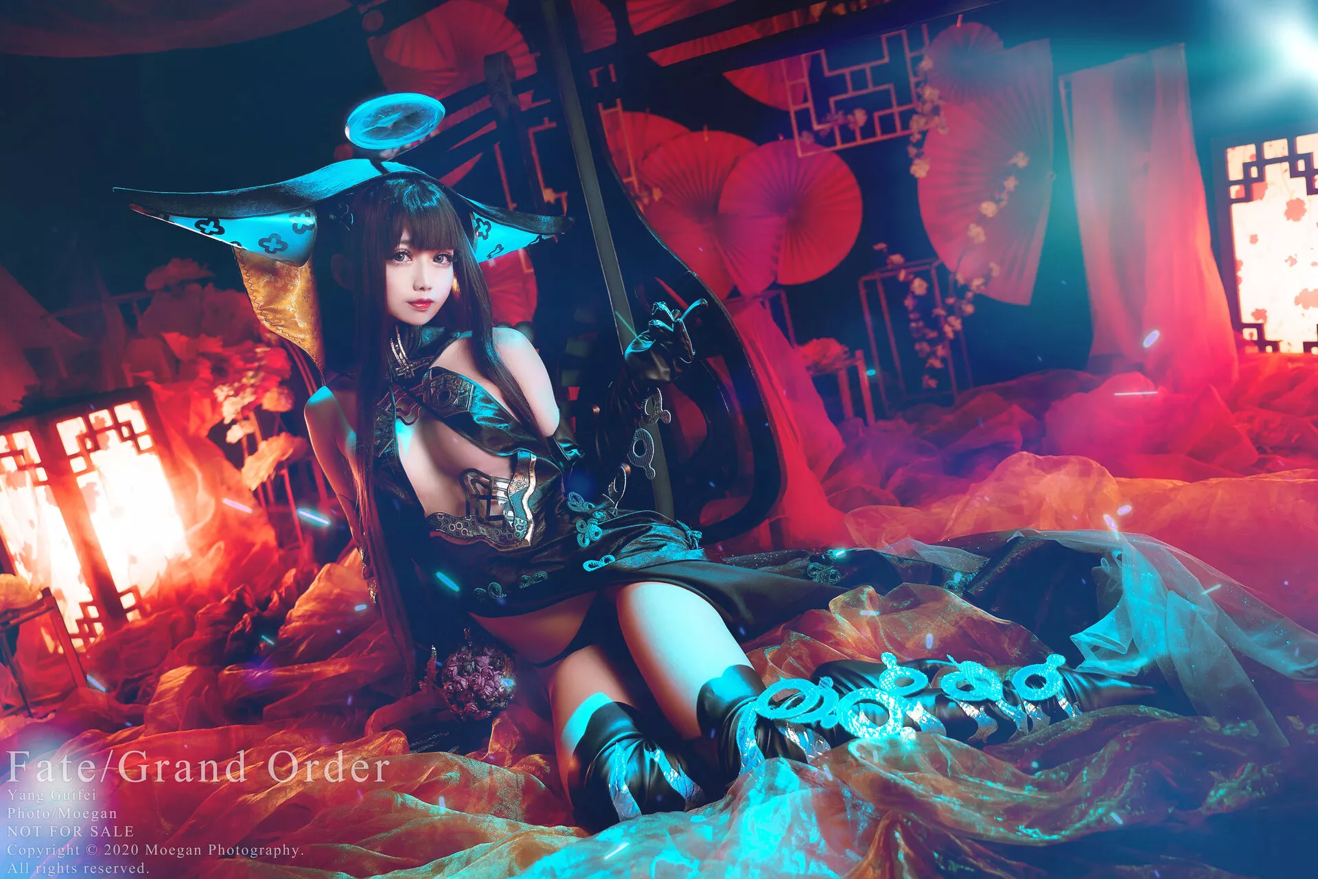 Yang Cosplay Guifei 【�_田�C花 女神 Rinka】 杨贵妃 福报