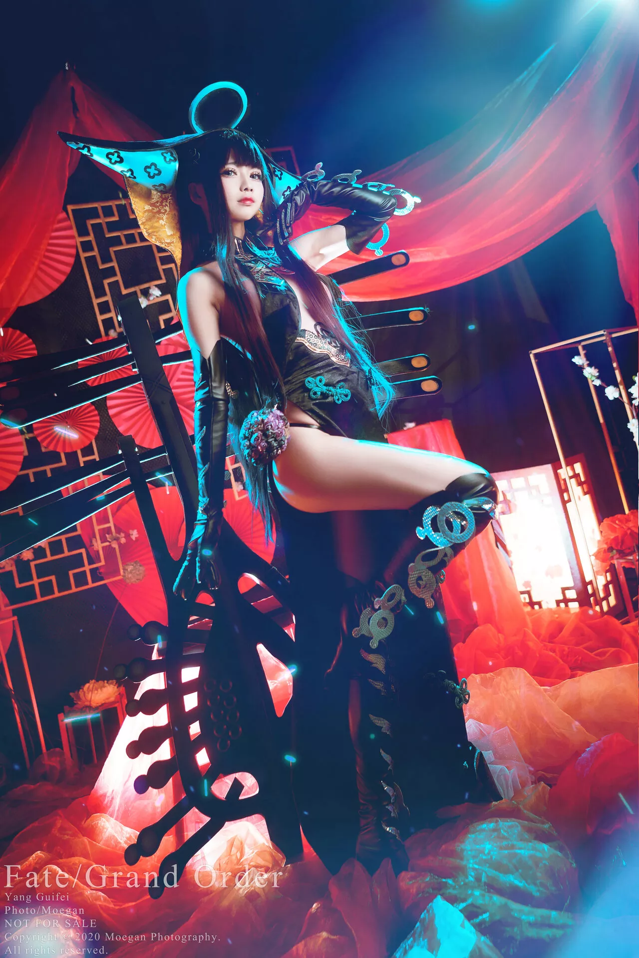 Yang Cosplay Guifei 【�_田�C花 女神 Rinka】 杨贵妃 福报