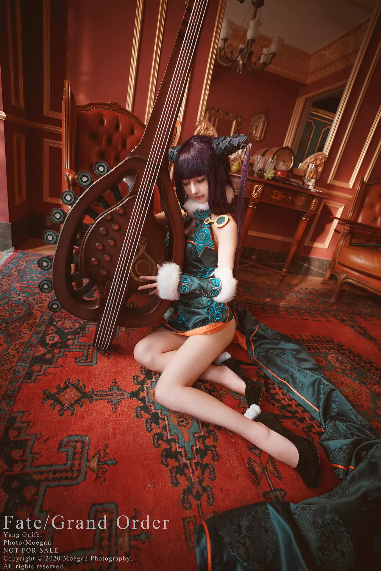 Yang Cosplay Guifei 【�_田�C花 女神 Rinka】 杨贵妃 福报
