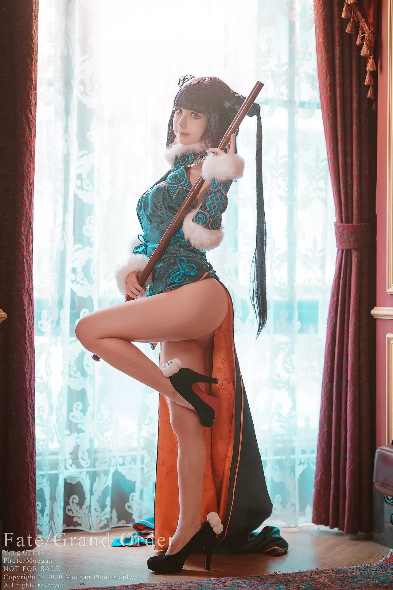 Yang Cosplay Guifei 【�_田�C花 女神 Rinka】 杨贵妃 福报