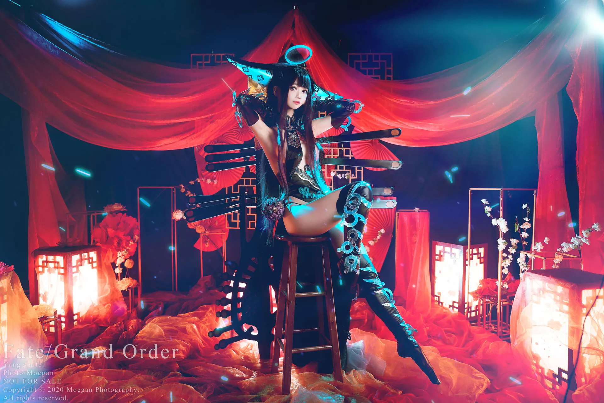 Yang Cosplay Guifei 【�_田�C花 女神 Rinka】 杨贵妃 福报