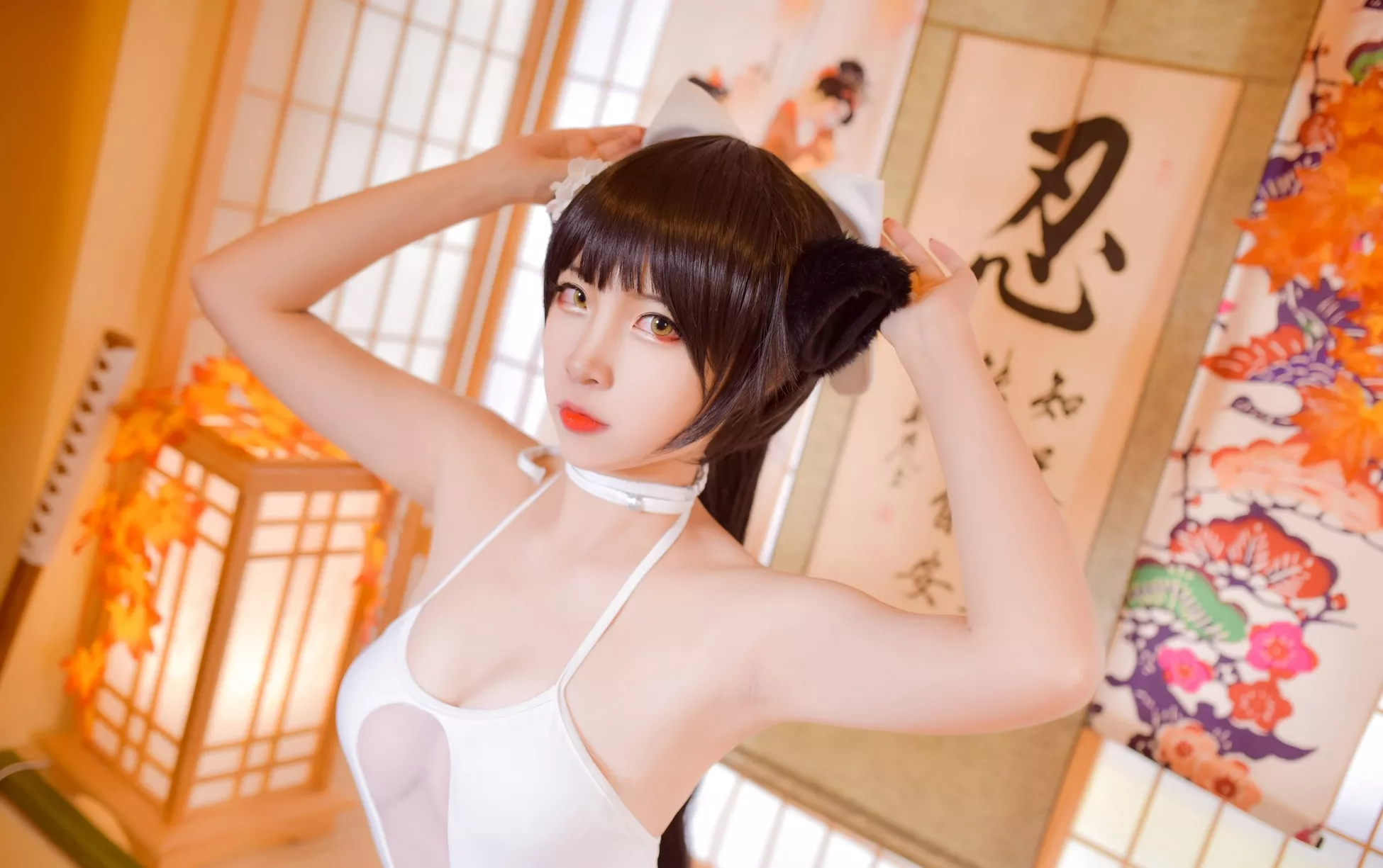 ) 丽人 福报 Cosplay Nisa】 Lane (Azur 高雄 碧蓝航线 獒 【二佐 Takao