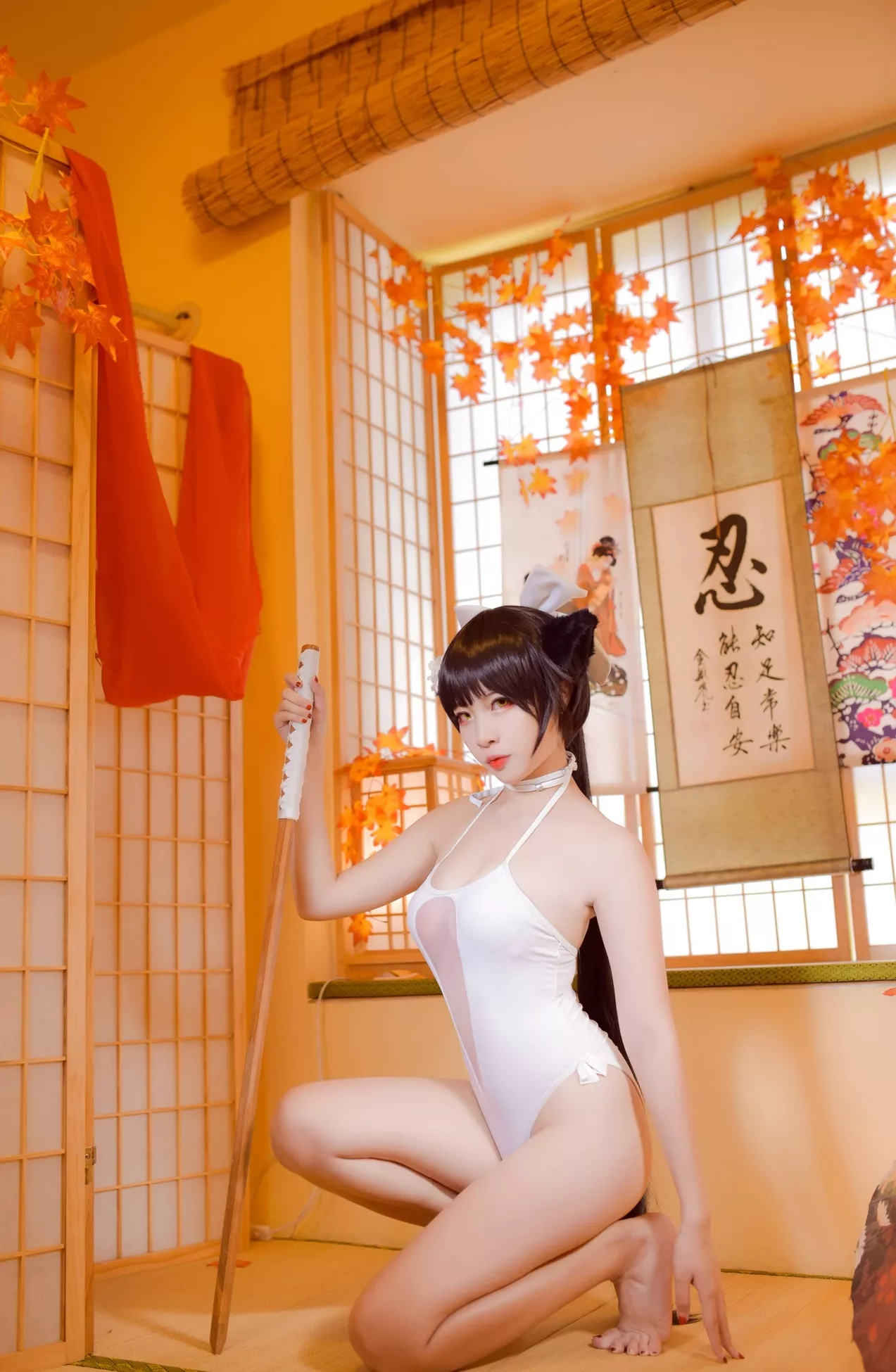 ) 丽人 福报 Cosplay Nisa】 Lane (Azur 高雄 碧蓝航线 獒 【二佐 Takao