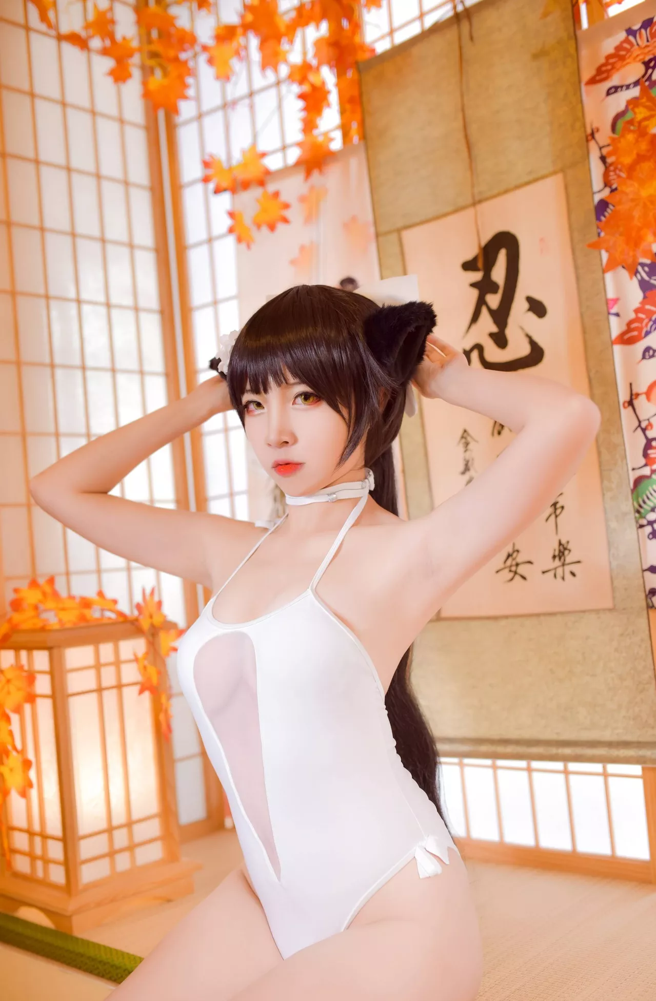 ) 丽人 福报 Cosplay Nisa】 Lane (Azur 高雄 碧蓝航线 獒 【二佐 Takao