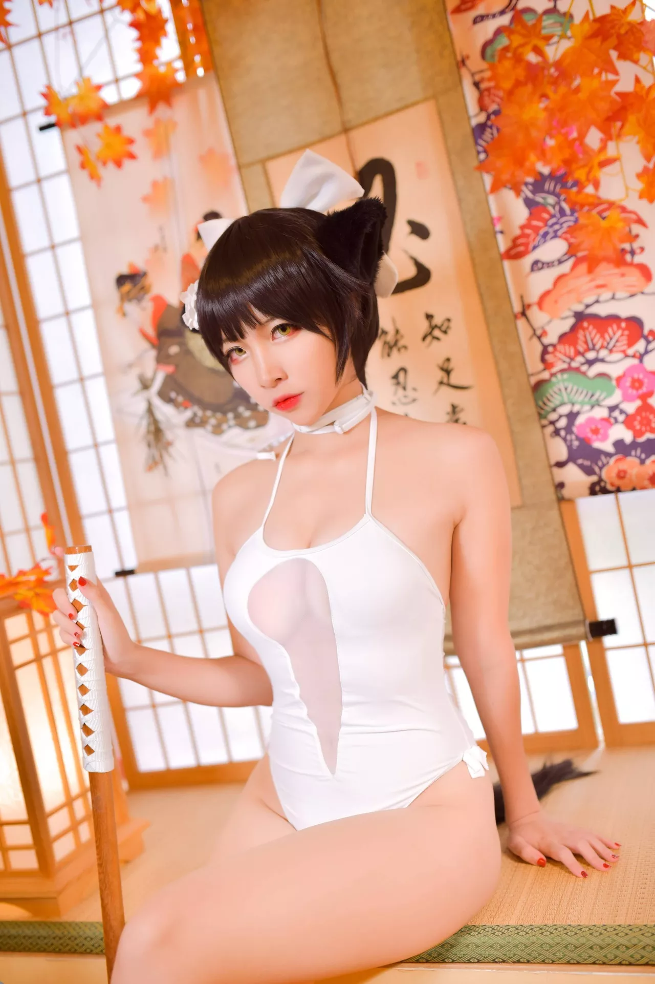 ) 丽人 福报 Cosplay Nisa】 Lane (Azur 高雄 碧蓝航线 獒 【二佐 Takao