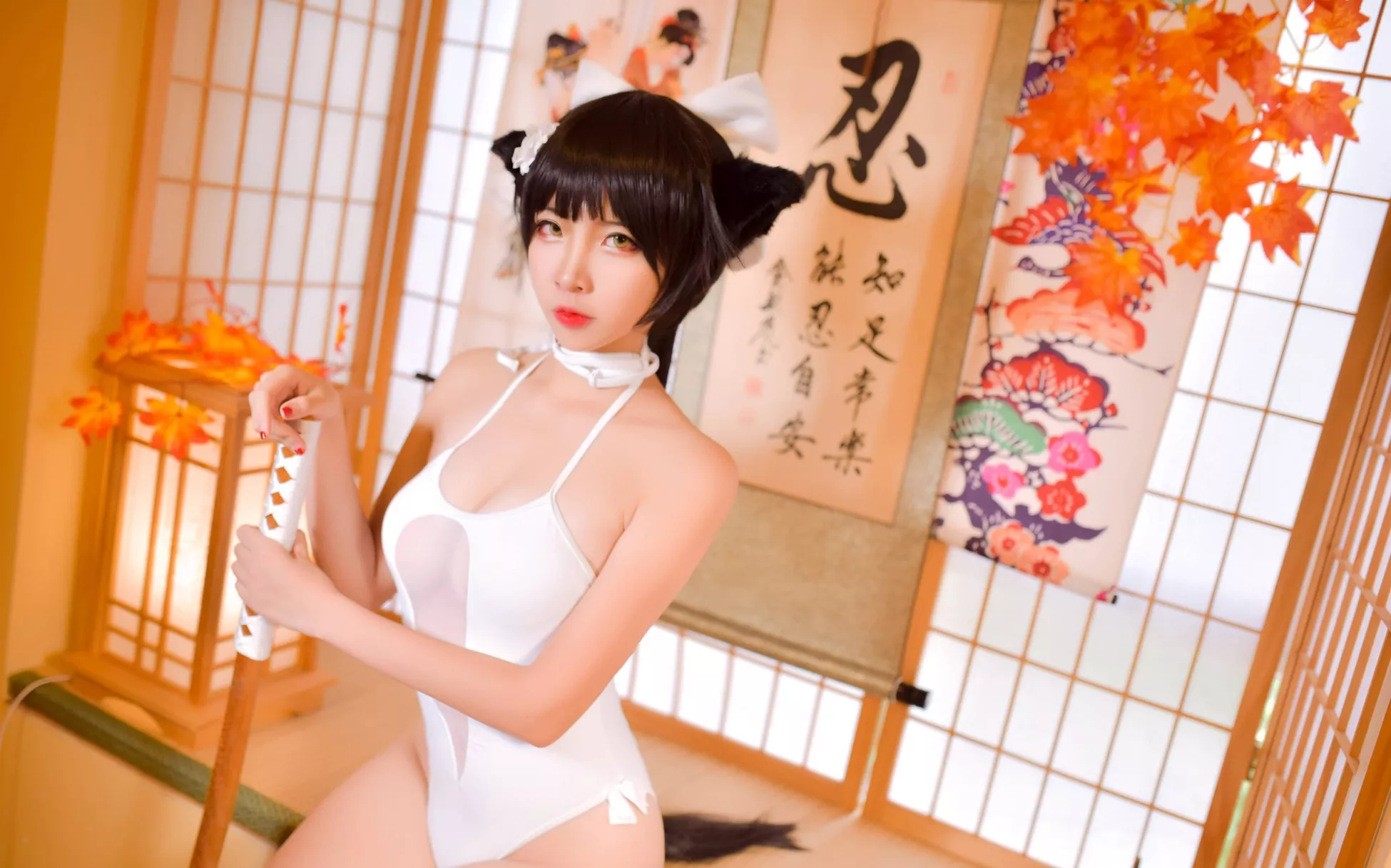 ) 丽人 福报 Cosplay Nisa】 Lane (Azur 高雄 碧蓝航线 獒 【二佐 Takao