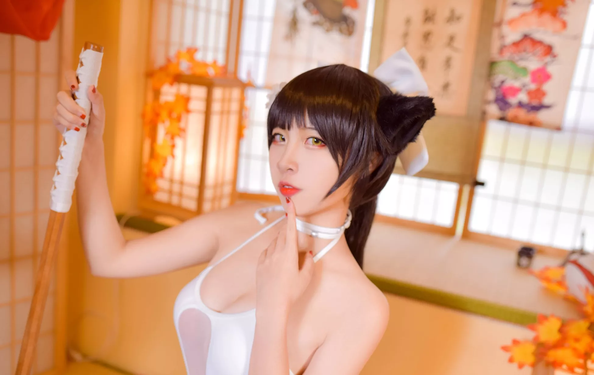) 丽人 福报 Cosplay Nisa】 Lane (Azur 高雄 碧蓝航线 獒 【二佐 Takao