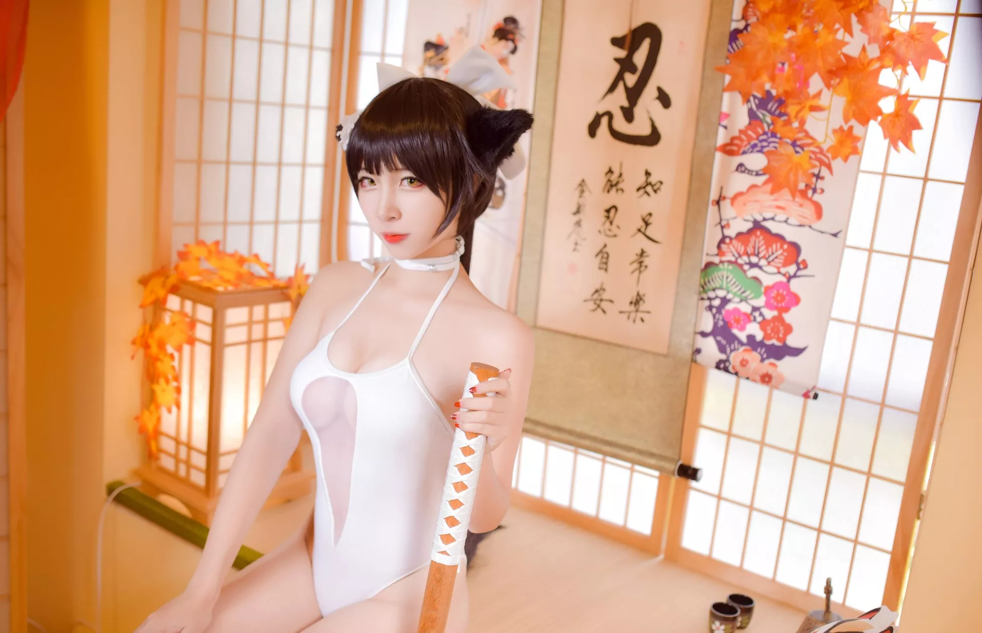 ) 丽人 福报 Cosplay Nisa】 Lane (Azur 高雄 碧蓝航线 獒 【二佐 Takao