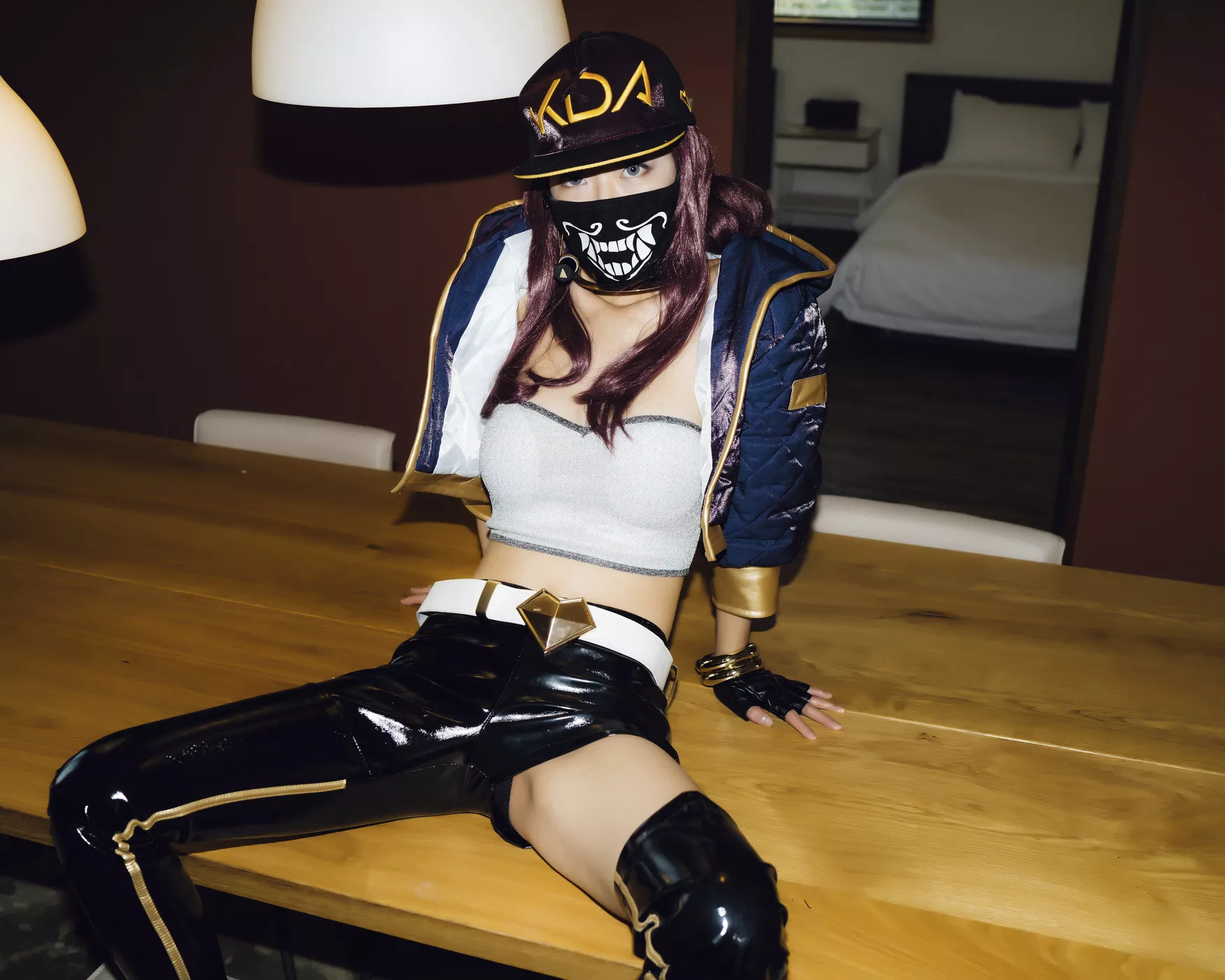 Akali 全集修正 Snap KDA 写真 Night 靓模 Mona【Moon 月夜快照】 韩国