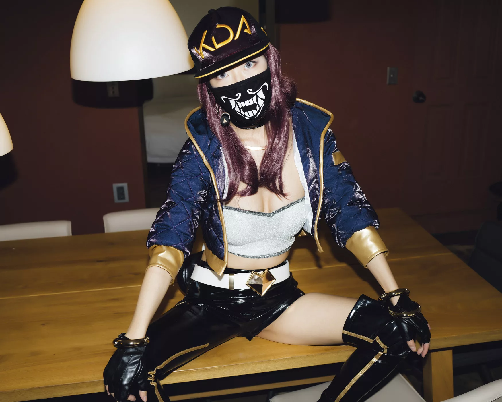 Akali 全集修正 Snap KDA 写真 Night 靓模 Mona【Moon 月夜快照】 韩国