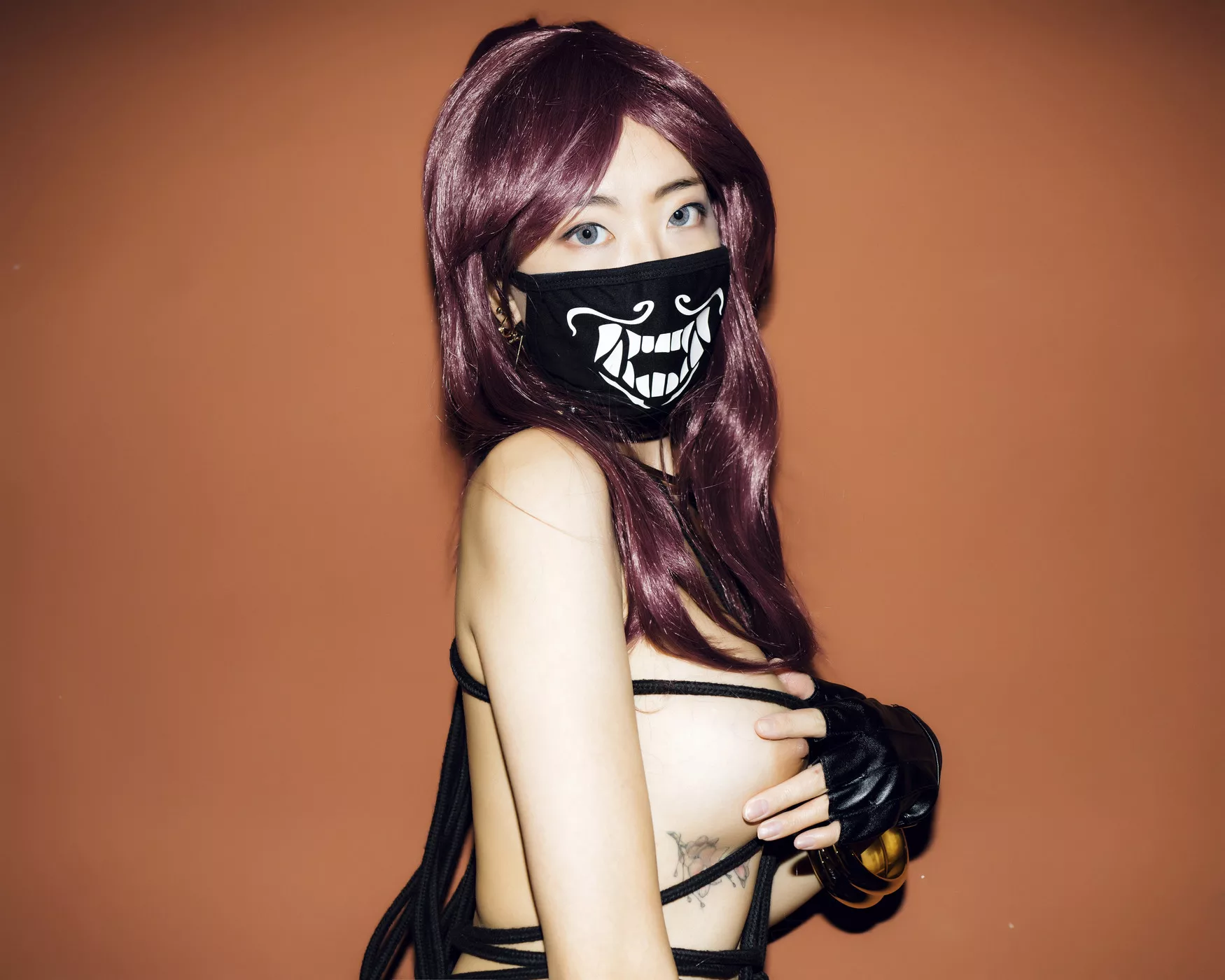Akali 全集修正 Snap KDA 写真 Night 靓模 Mona【Moon 月夜快照】 韩国