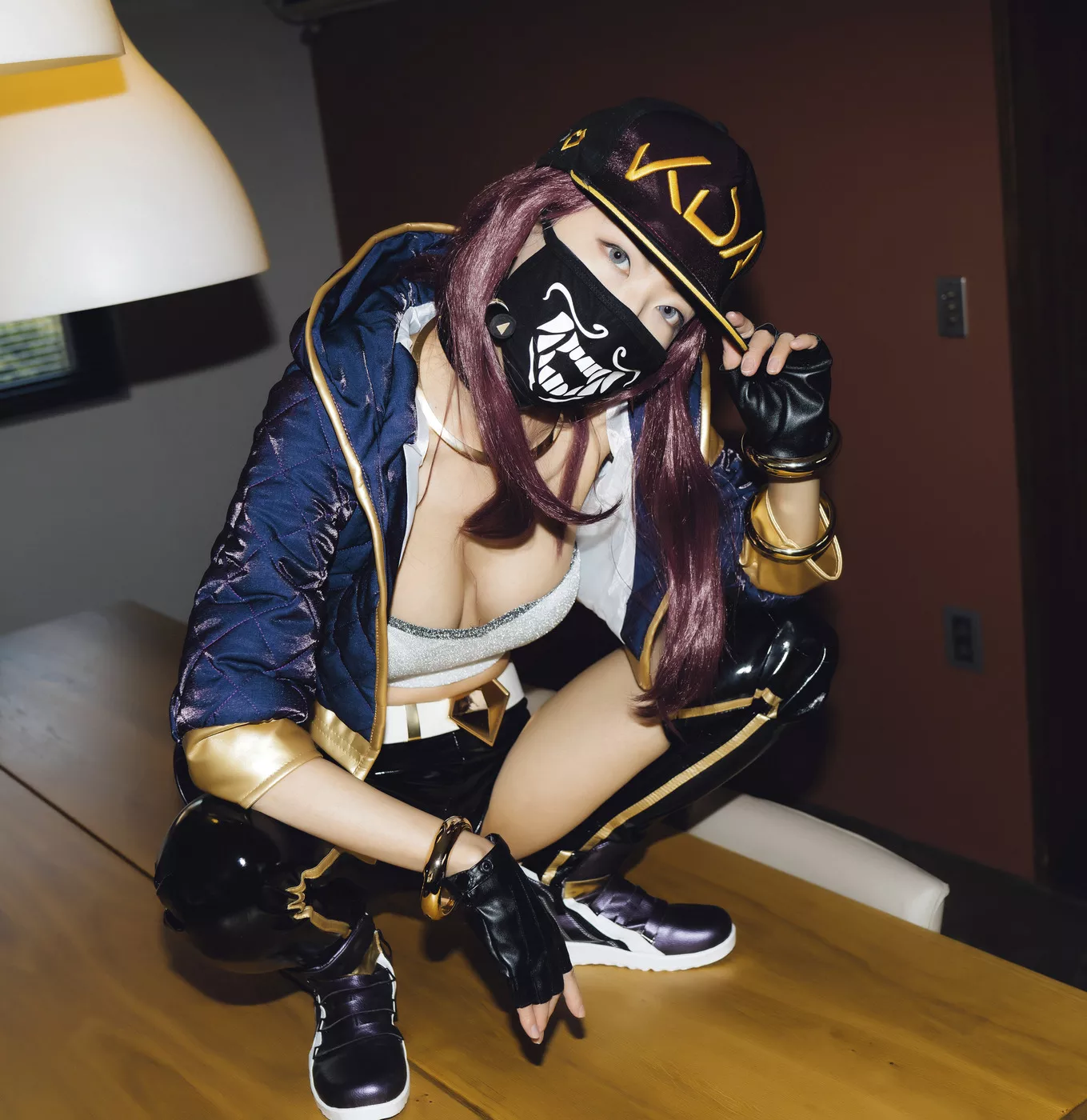 Akali 全集修正 Snap KDA 写真 Night 靓模 Mona【Moon 月夜快照】 韩国