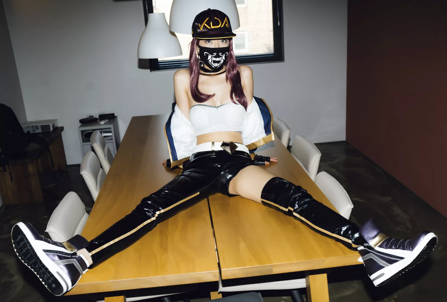 Akali 全集修正 Snap KDA 写真 Night 靓模 Mona【Moon 月夜快照】 韩国