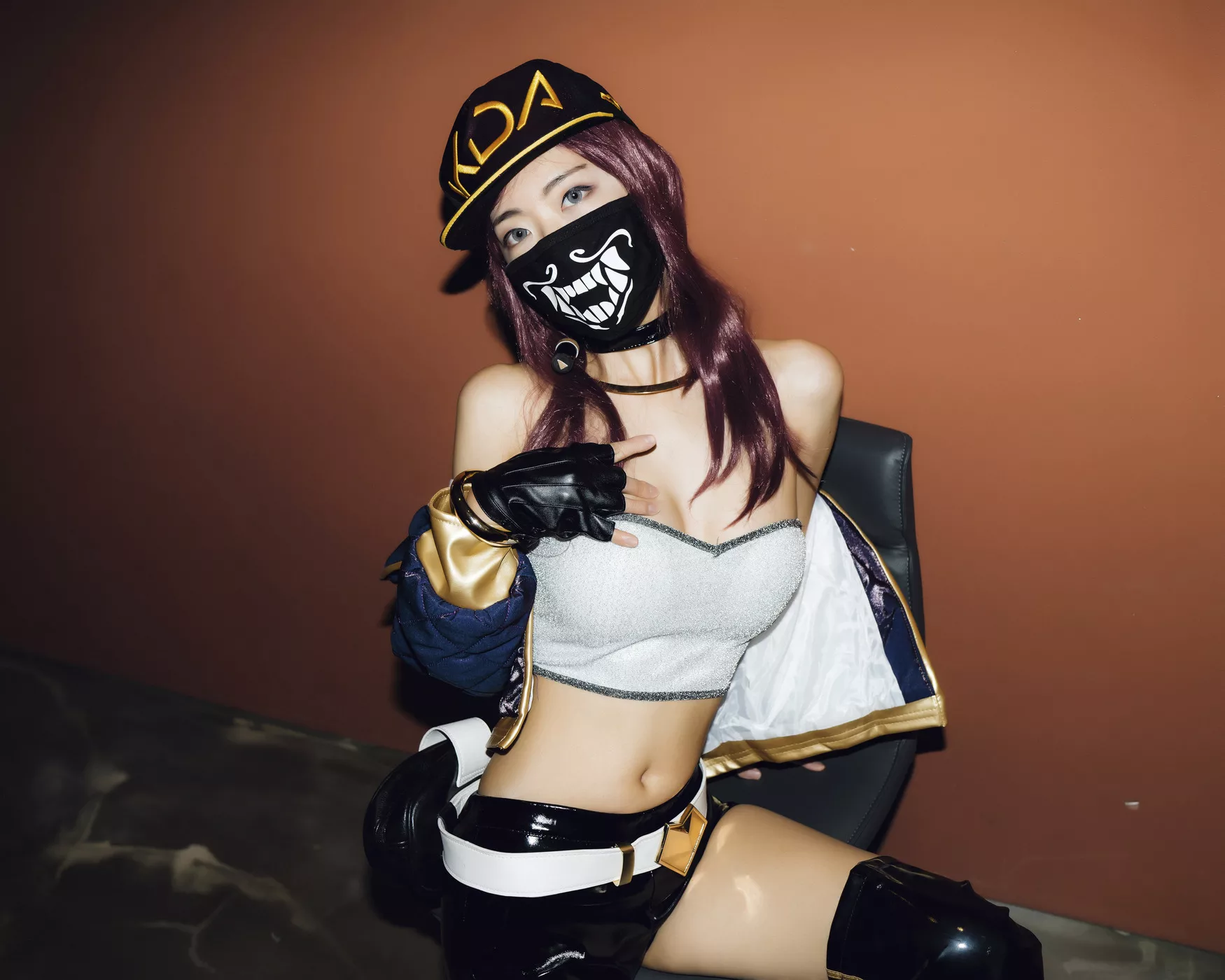 Akali 全集修正 Snap KDA 写真 Night 靓模 Mona【Moon 月夜快照】 韩国