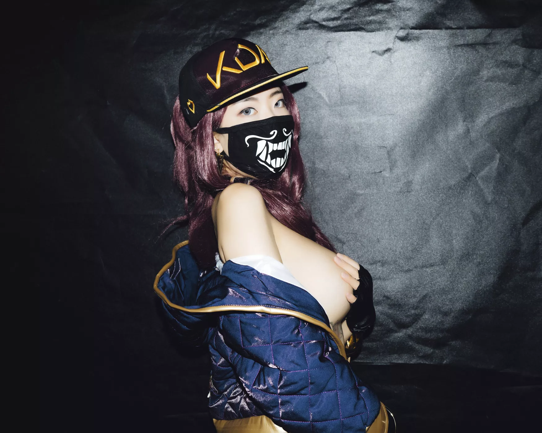 Akali 全集修正 Snap KDA 写真 Night 靓模 Mona【Moon 月夜快照】 韩国