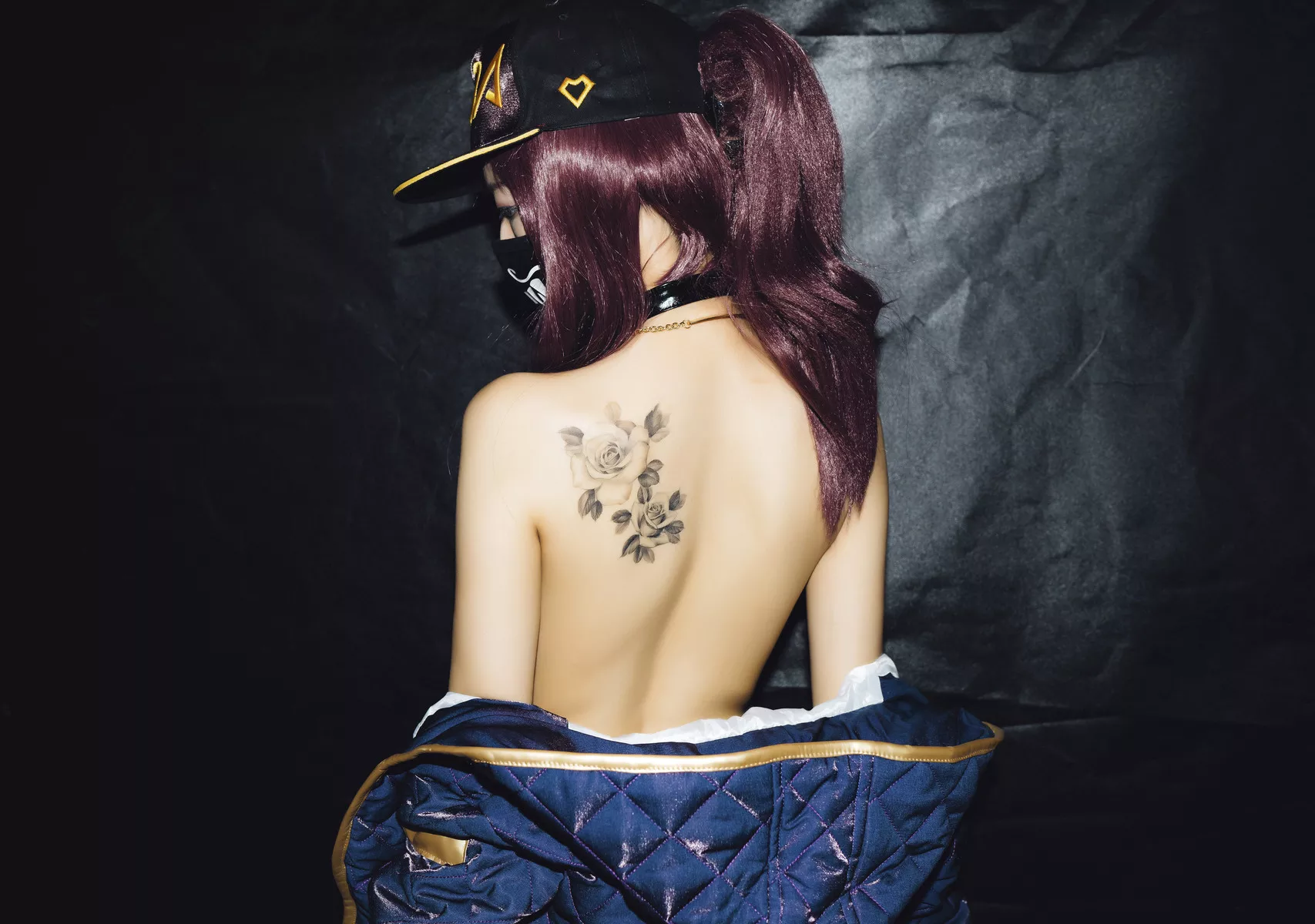 Akali 全集修正 Snap KDA 写真 Night 靓模 Mona【Moon 月夜快照】 韩国