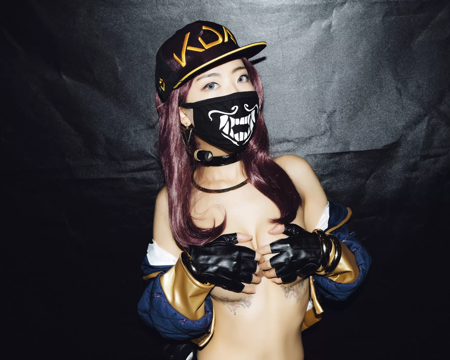 Akali 全集修正 Snap KDA 写真 Night 靓模 Mona【Moon 月夜快照】 韩国