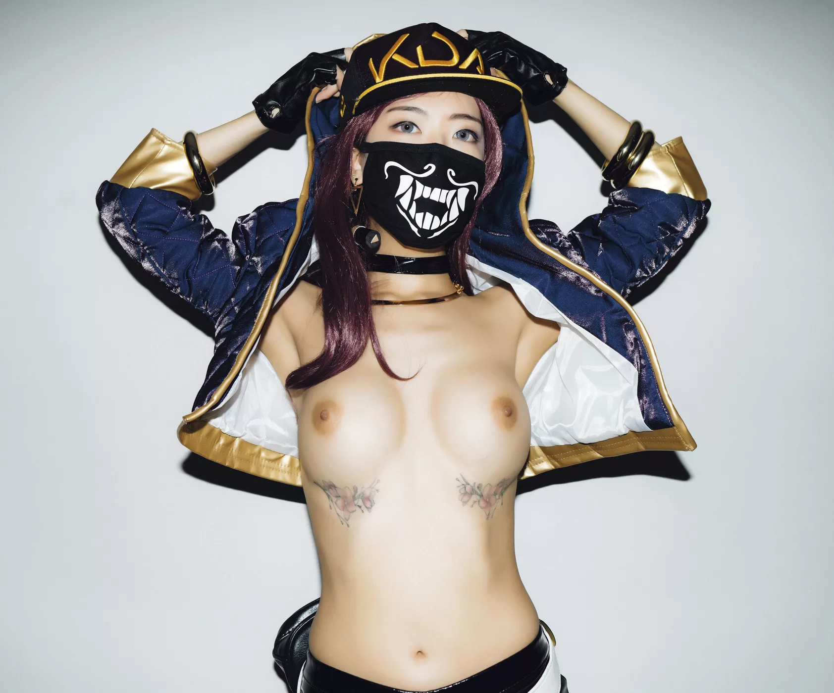 Akali 全集修正 Snap KDA 写真 Night 靓模 Mona【Moon 月夜快照】 韩国