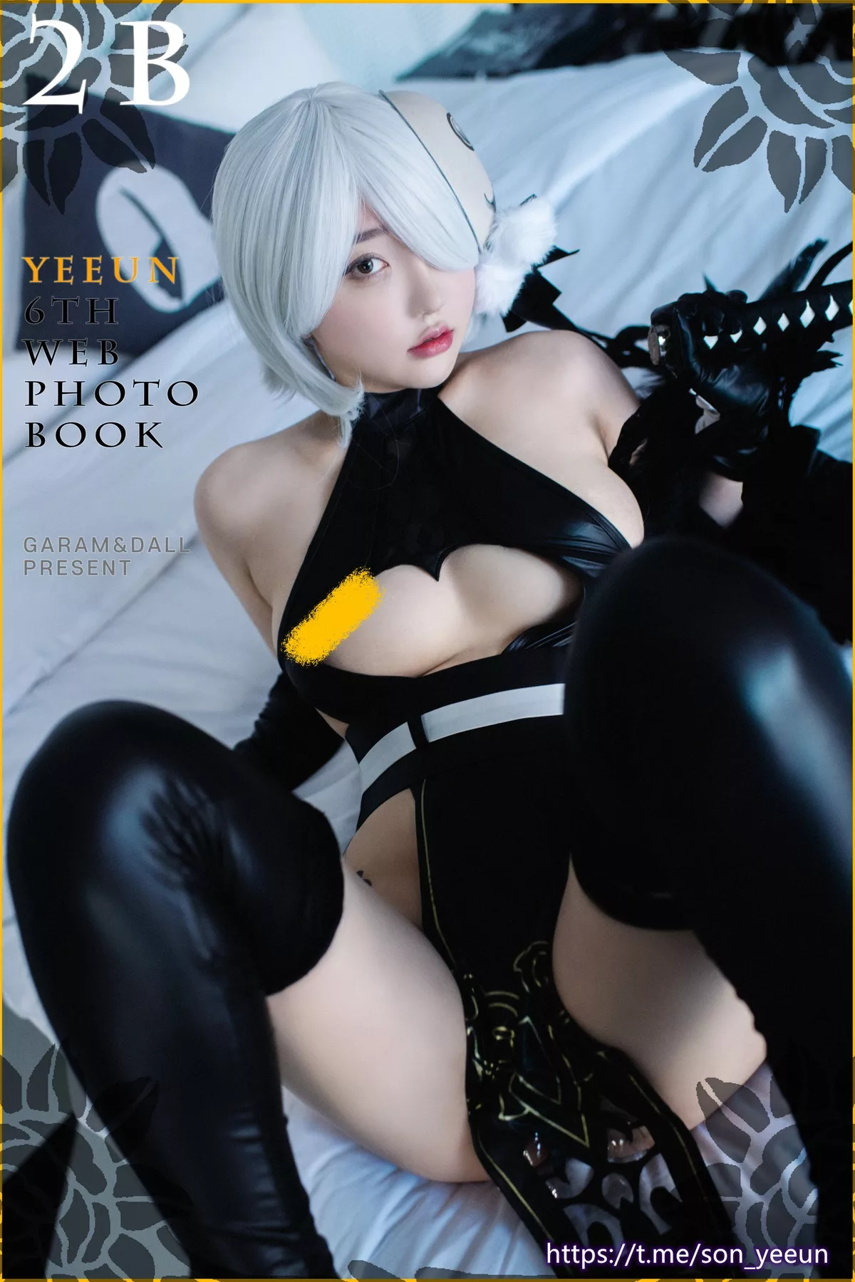 写真 蓝色蛋糕】 NieR YoRHa 全集修正 Yeeun【BLUECAKE No.2 2B 女神 高丽 Son