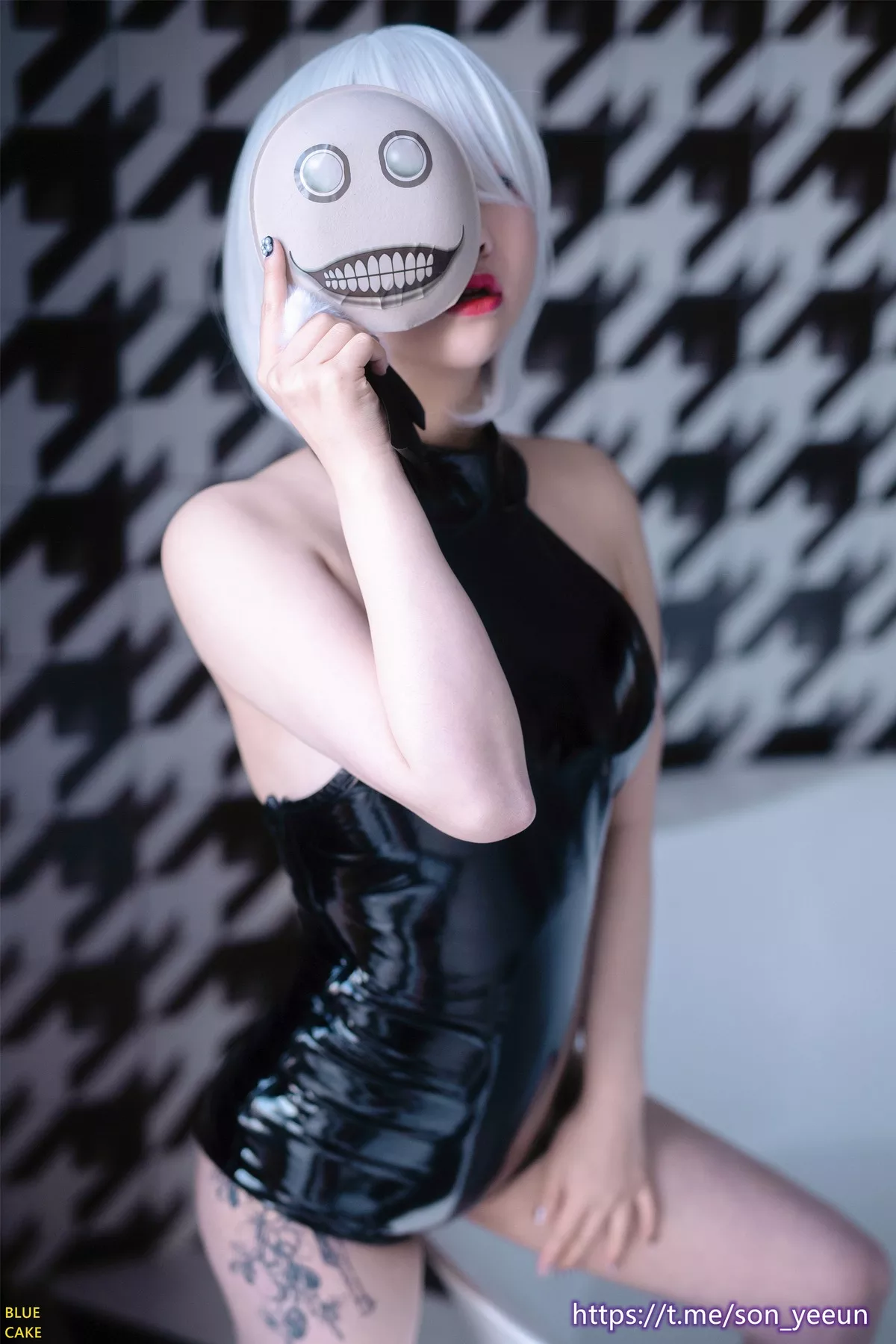 写真 蓝色蛋糕】 NieR YoRHa 全集修正 Yeeun【BLUECAKE No.2 2B 女神 高丽 Son