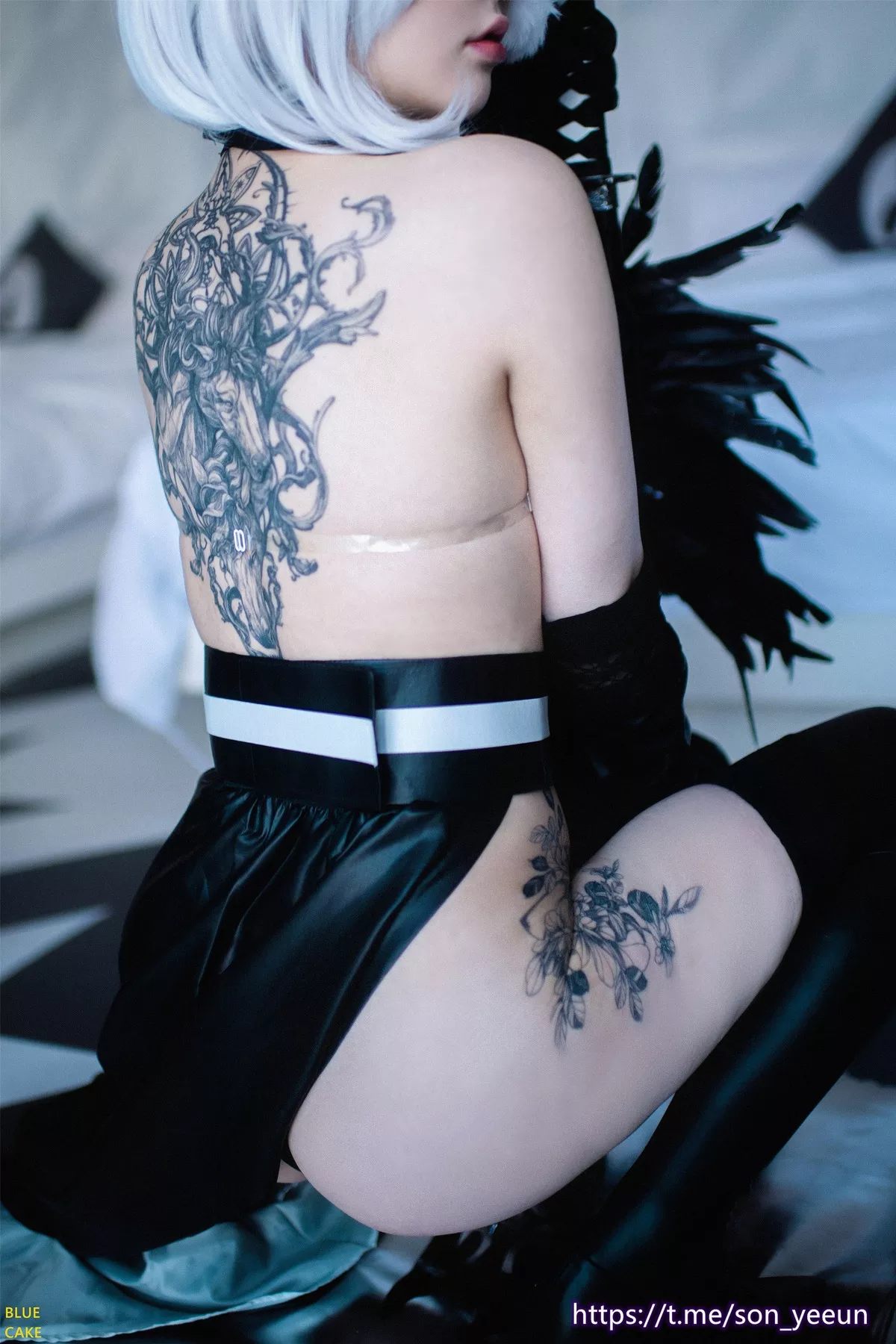 写真 蓝色蛋糕】 NieR YoRHa 全集修正 Yeeun【BLUECAKE No.2 2B 女神 高丽 Son