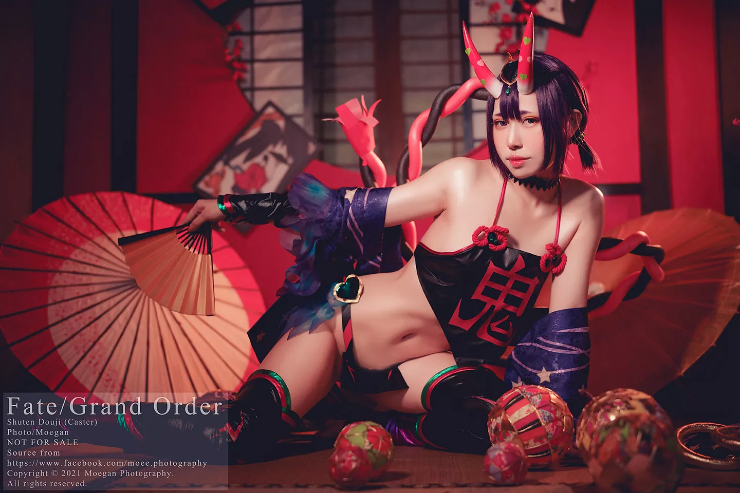【墨爷】 Order） Caster （Fate 仙女 ver. Grand 福利 Cosplay 酒吞童子