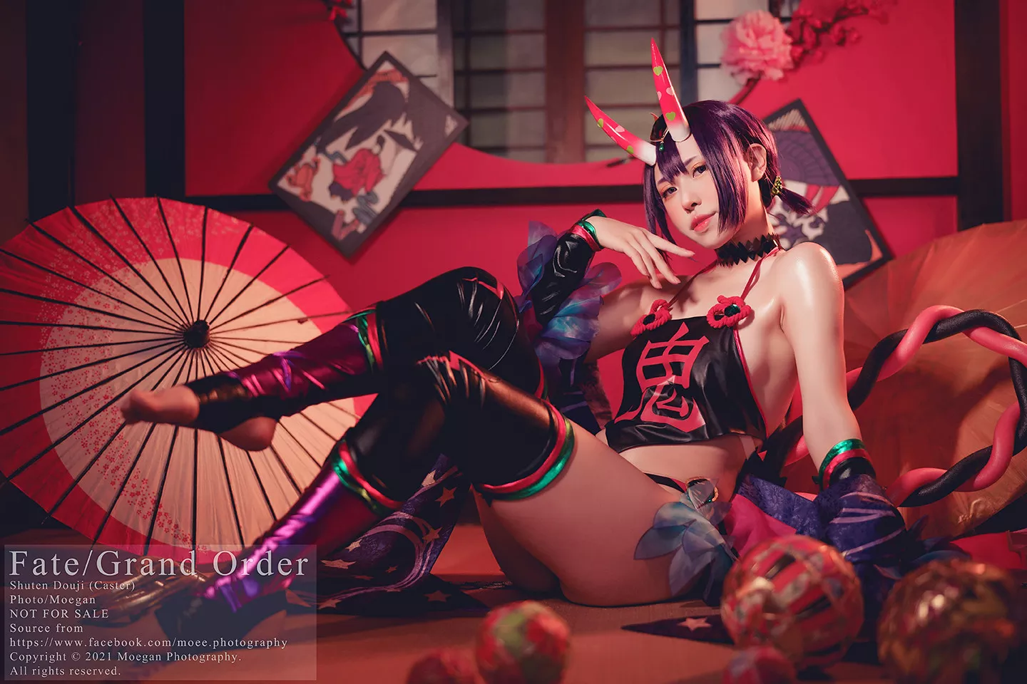 【墨爷】 Order） Caster （Fate 仙女 ver. Grand 福利 Cosplay 酒吞童子
