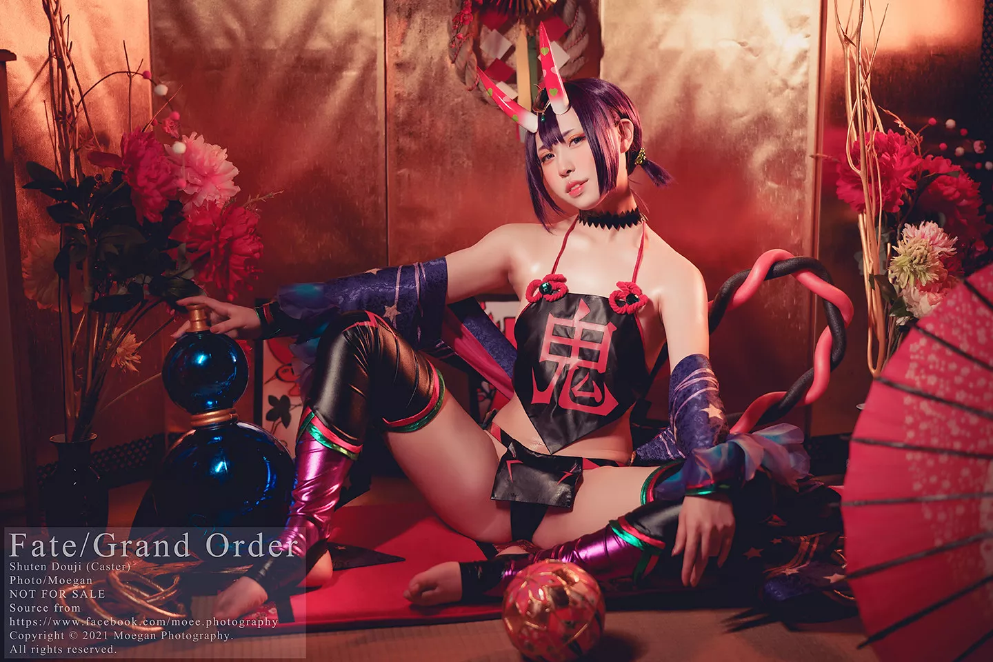 【墨爷】 Order） Caster （Fate 仙女 ver. Grand 福利 Cosplay 酒吞童子