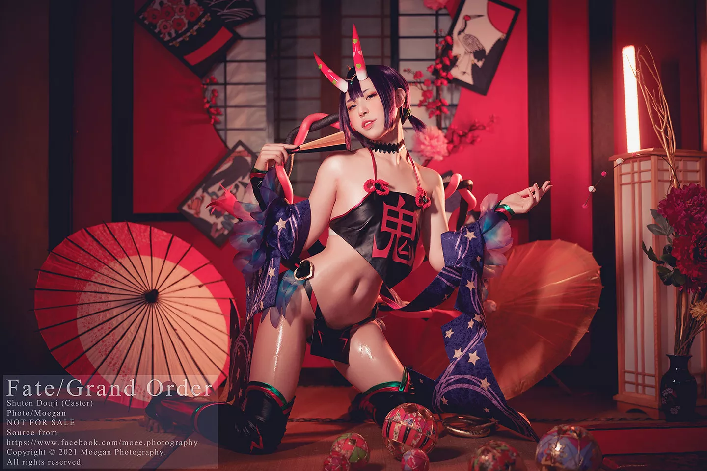 【墨爷】 Order） Caster （Fate 仙女 ver. Grand 福利 Cosplay 酒吞童子