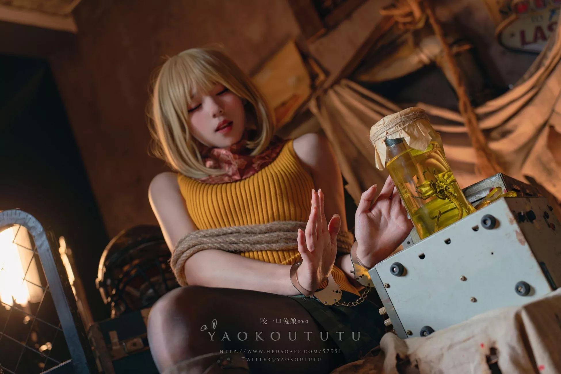 咬一口兔娘 优质摄影摄影 《生化危机4重置版・阿什莉》