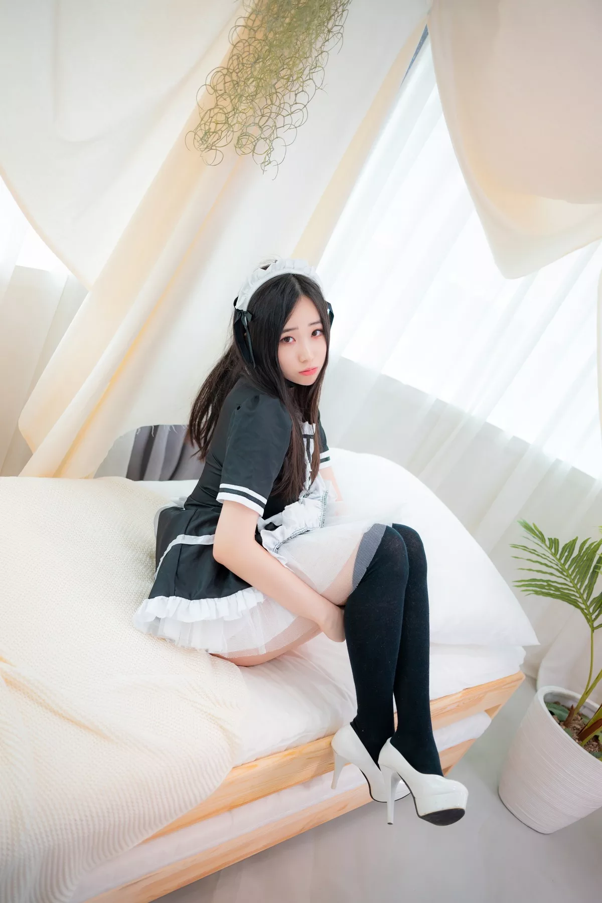 摄影 全集修正 苏打】 socks 南韩 Over 奶油 丽人 Bambi【CreamSoda knee