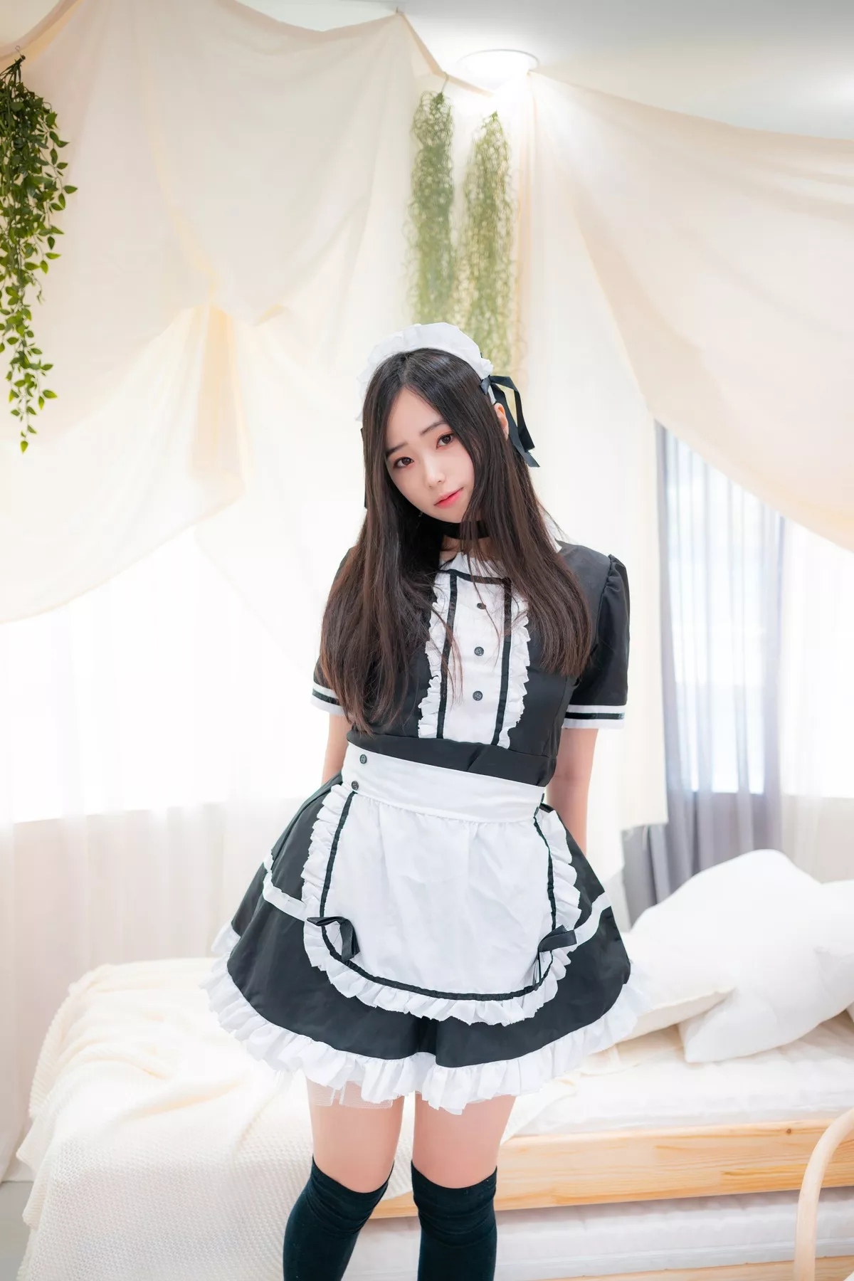 摄影 全集修正 苏打】 socks 南韩 Over 奶油 丽人 Bambi【CreamSoda knee