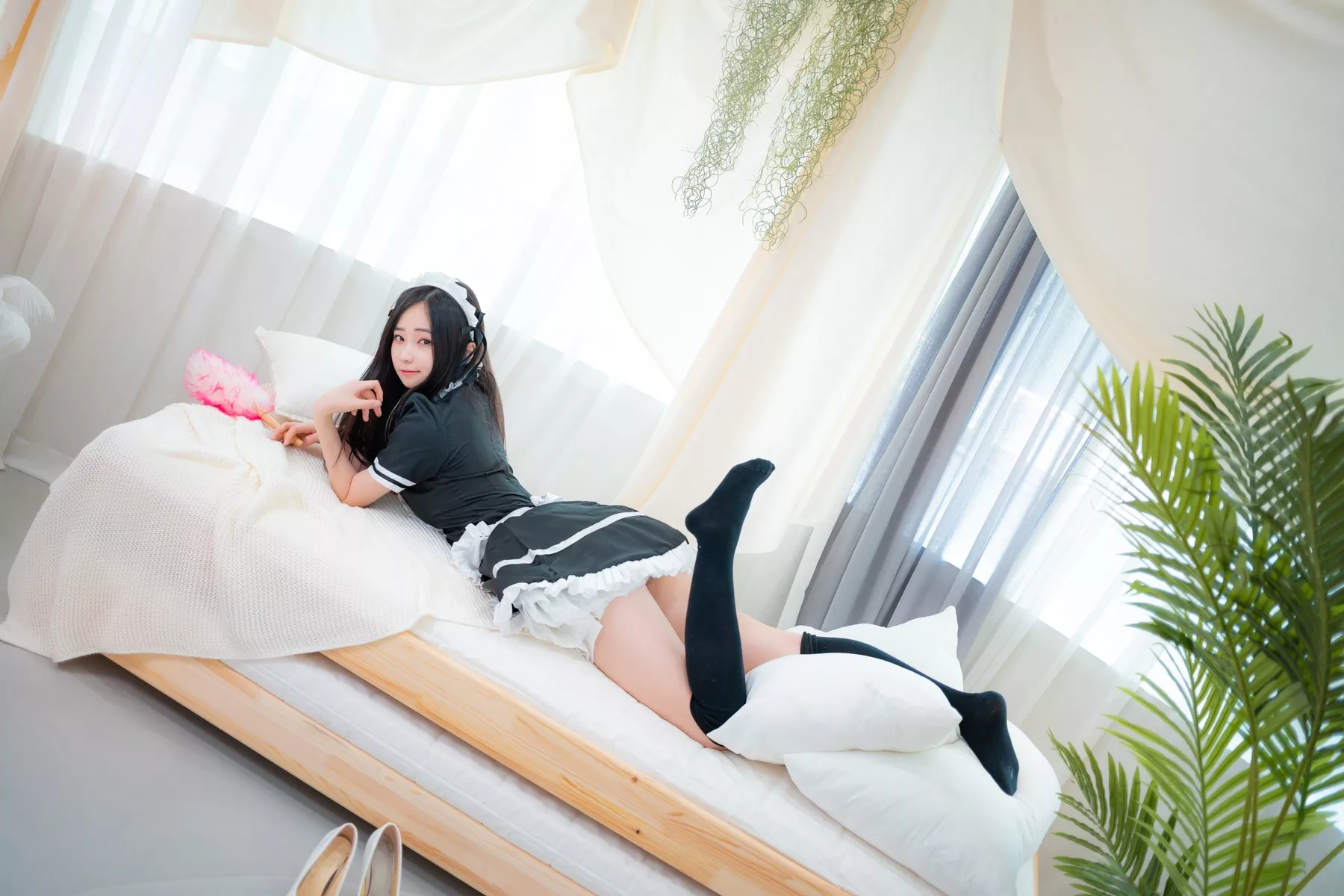 摄影 全集修正 苏打】 socks 南韩 Over 奶油 丽人 Bambi【CreamSoda knee