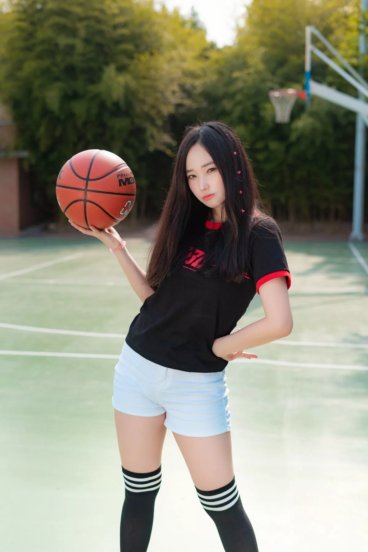 摄影 全集修正 苏打】 socks 南韩 Over 奶油 丽人 Bambi【CreamSoda knee