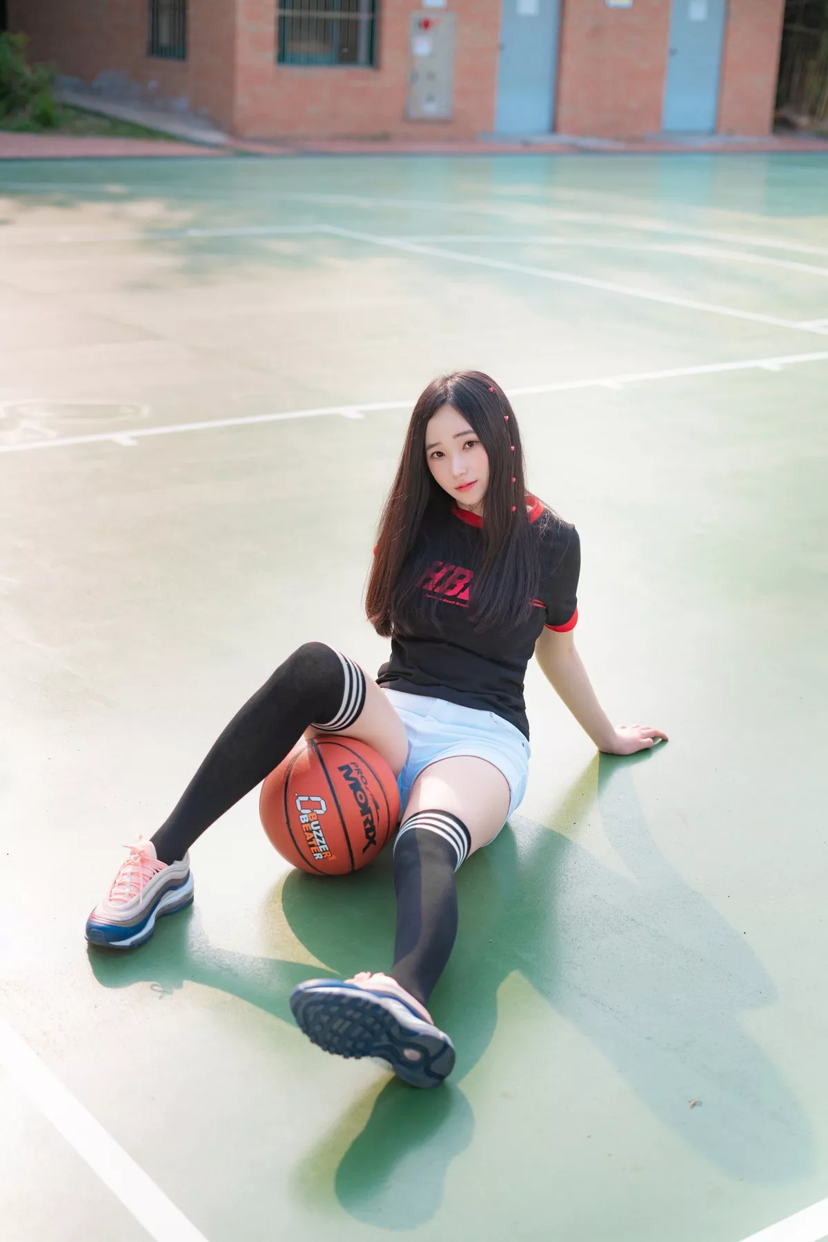 摄影 全集修正 苏打】 socks 南韩 Over 奶油 丽人 Bambi【CreamSoda knee